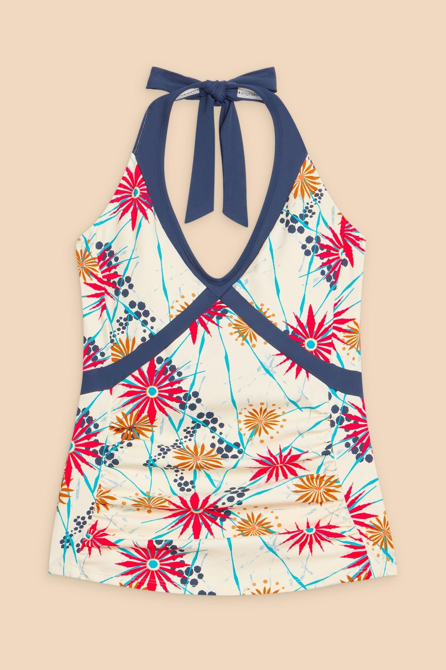 VALLEY TANKINI TOP IVORY MULTI 4