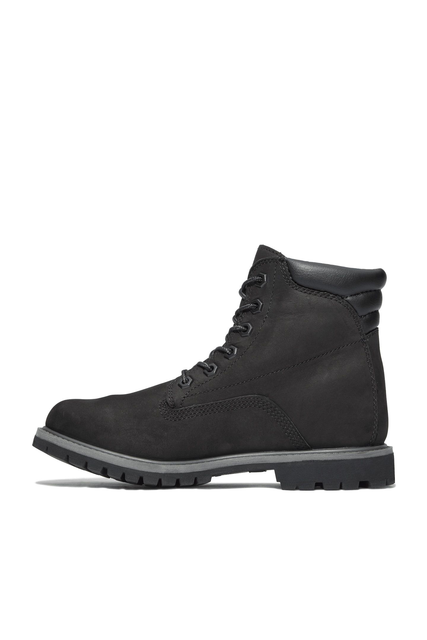 WATERVILLE 6 INCH LACE UP WATERPROOF BOOT BLACK 3