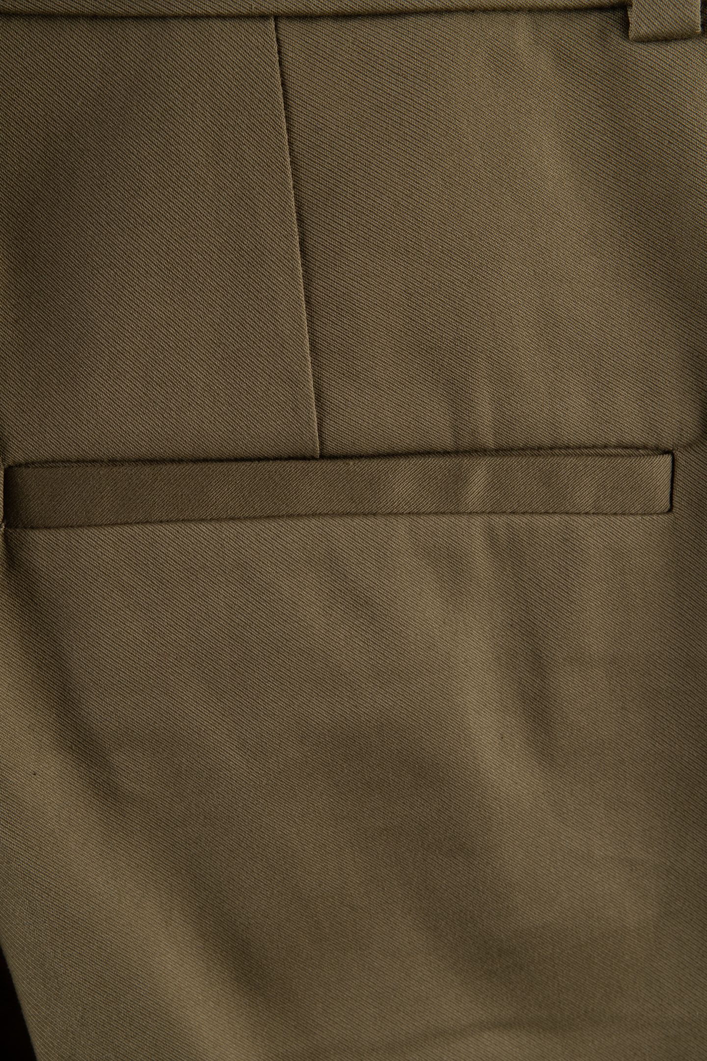 EEVA COTTON TWILL TROUSERS KHAKI 4