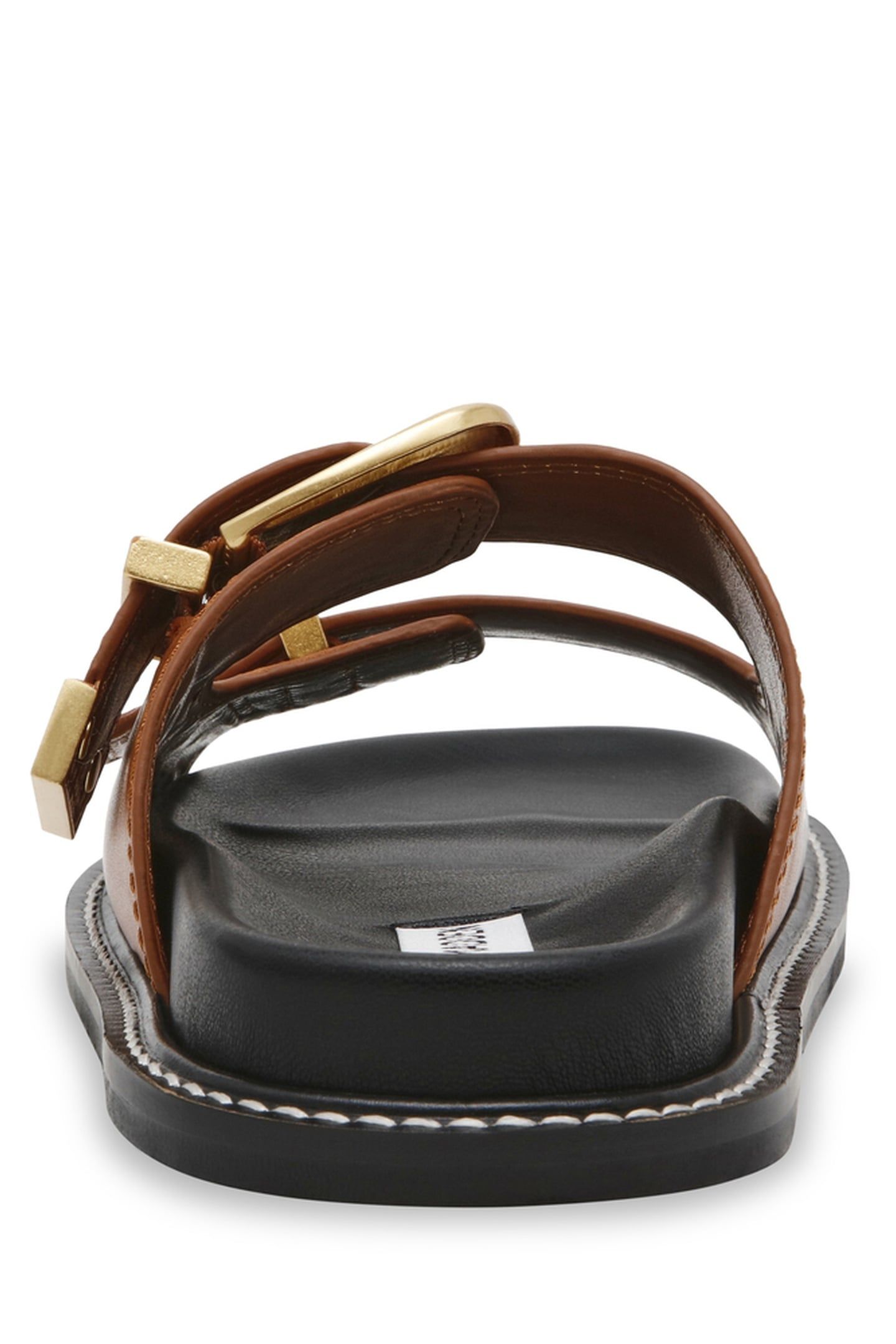 ARCH SLIDES COGNAC LEATHER 3