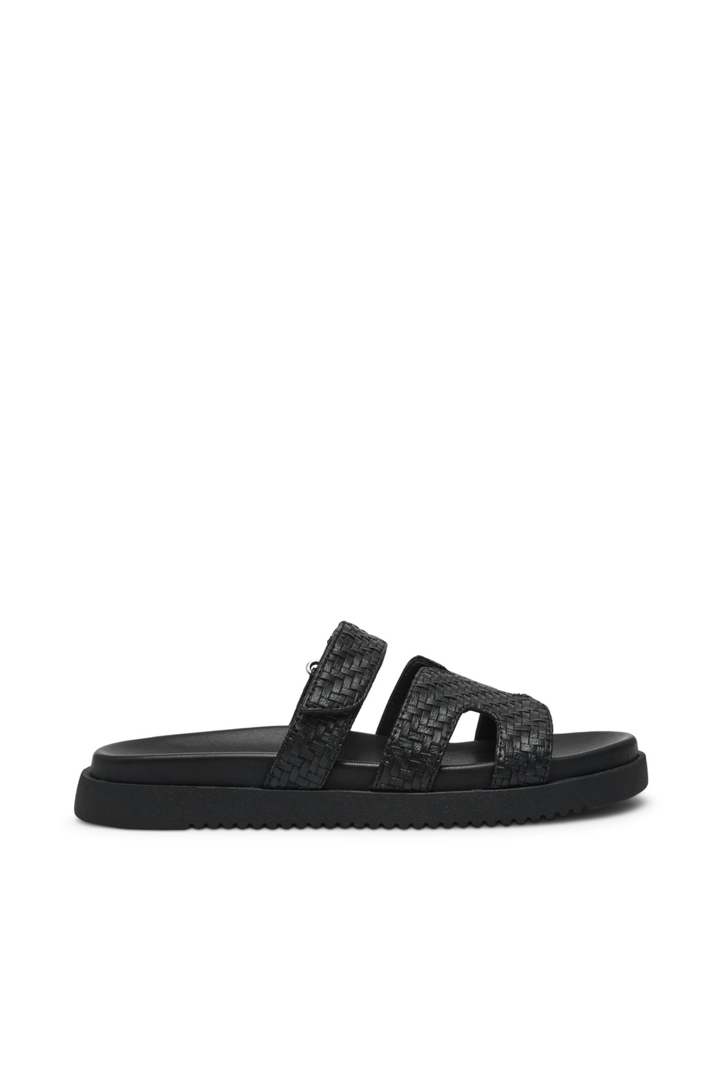 MISSILE SANDALS BLACK EMBOSS 1