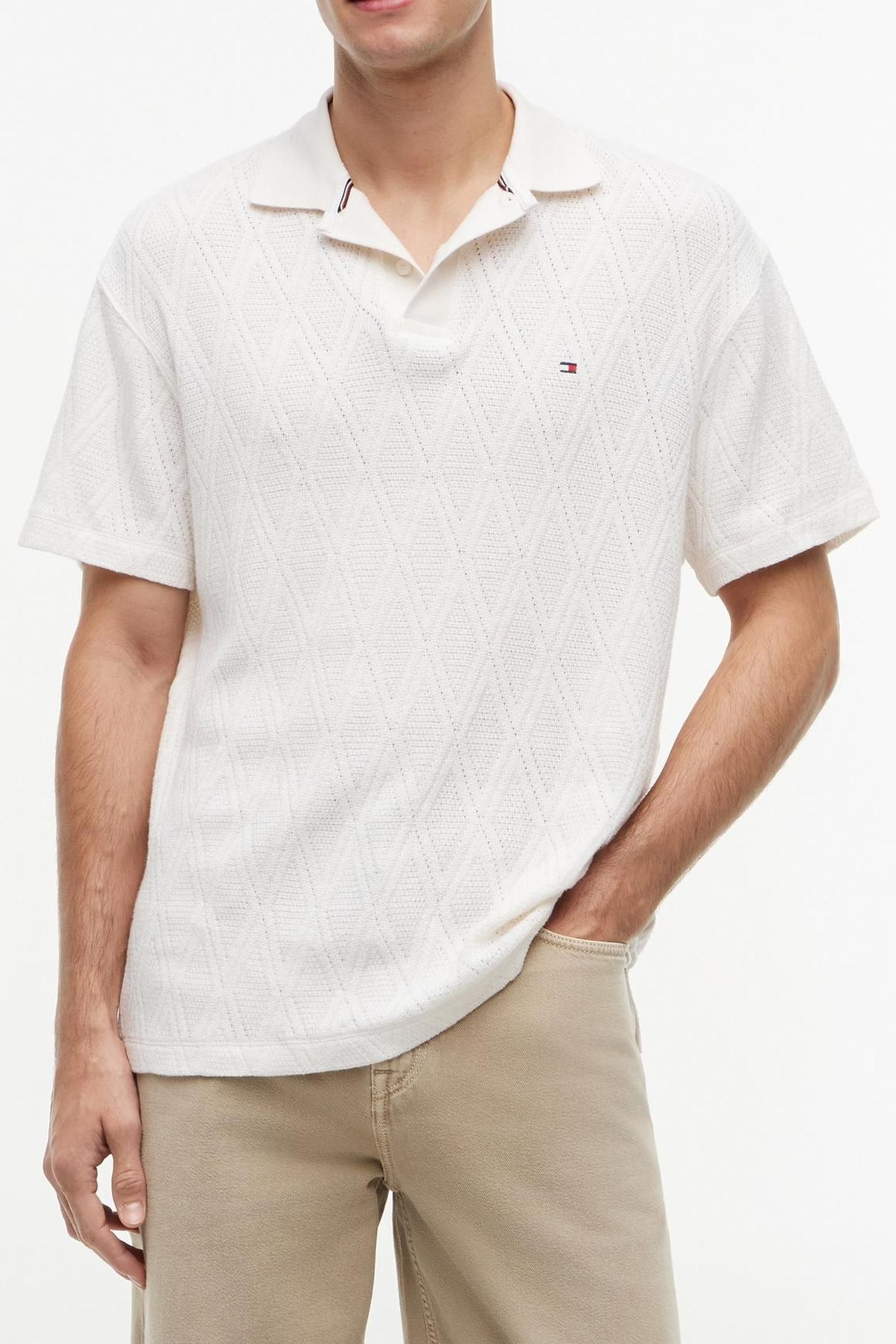 JACQUARD CLASSIC FIT IVORY PETAL 1
