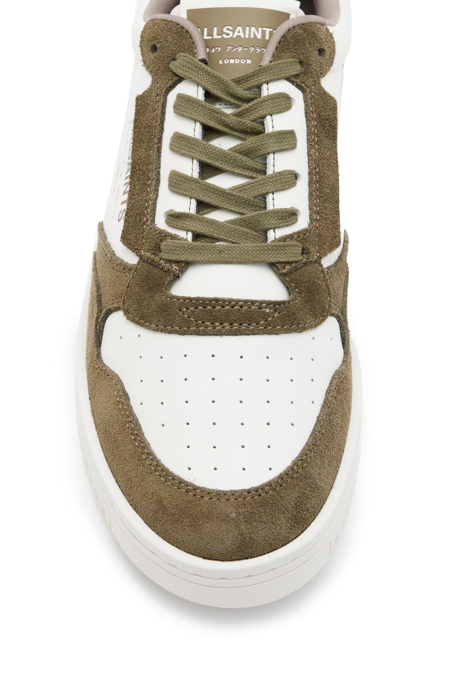 REGAN LOW TOP WHITE/KHAKI 5
