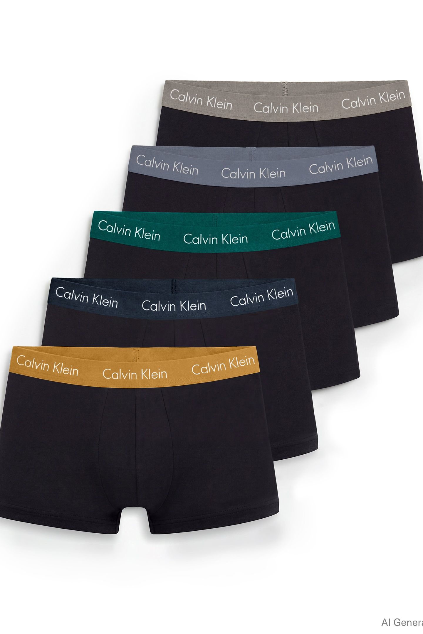 LOW RISE TRUNK 5-PACK BLACK BODIES 1