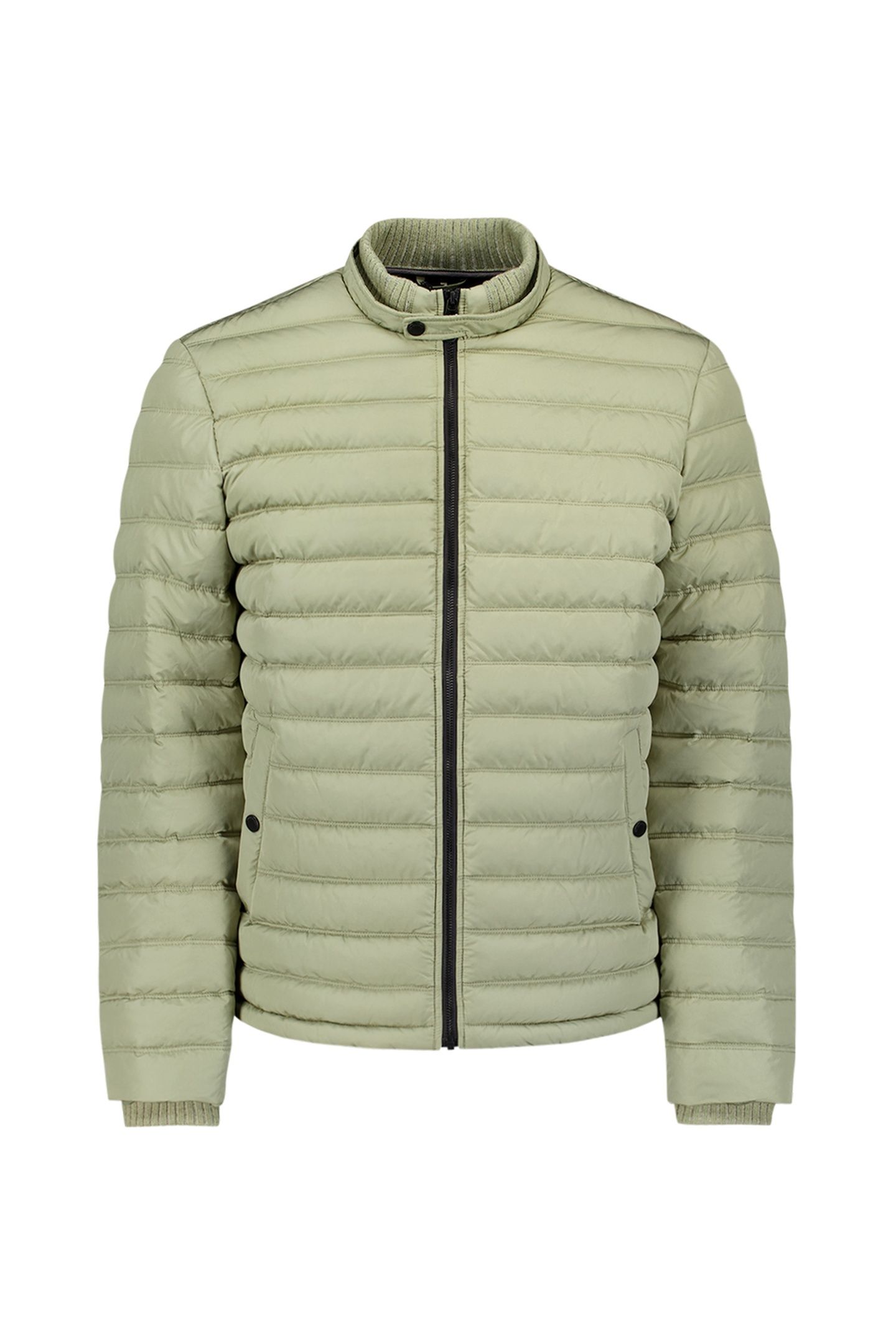 JACKET SHORT FIT PADDED LIGHT MOSS 5