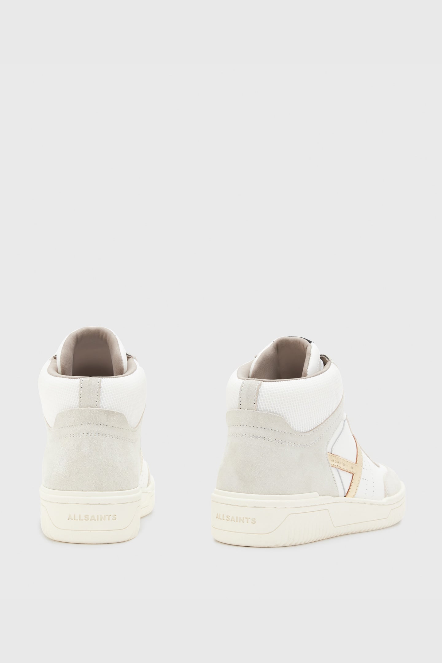PRO SUEDE HIGH TOP WHITE/GOLD 4