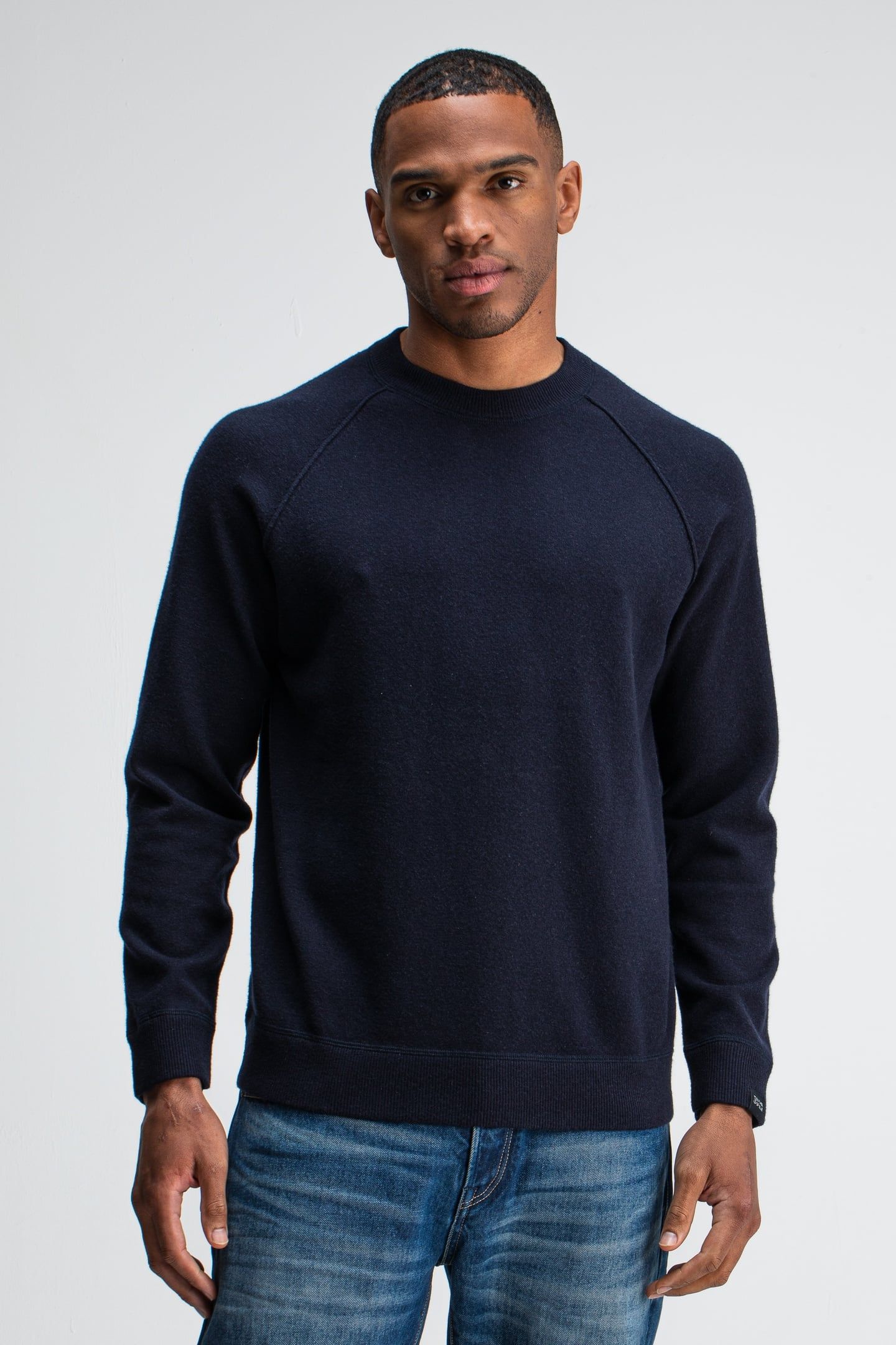 CLIFTON SWEAT CREW ALASKA BLUE 1