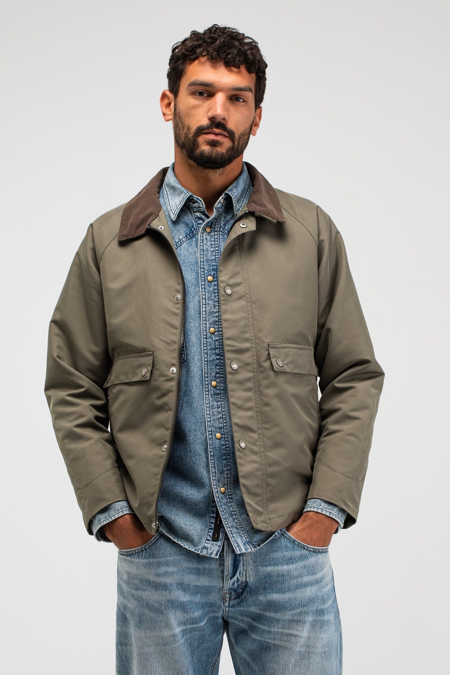 FOSSA JACKET DK. GRANITE GREEN 1