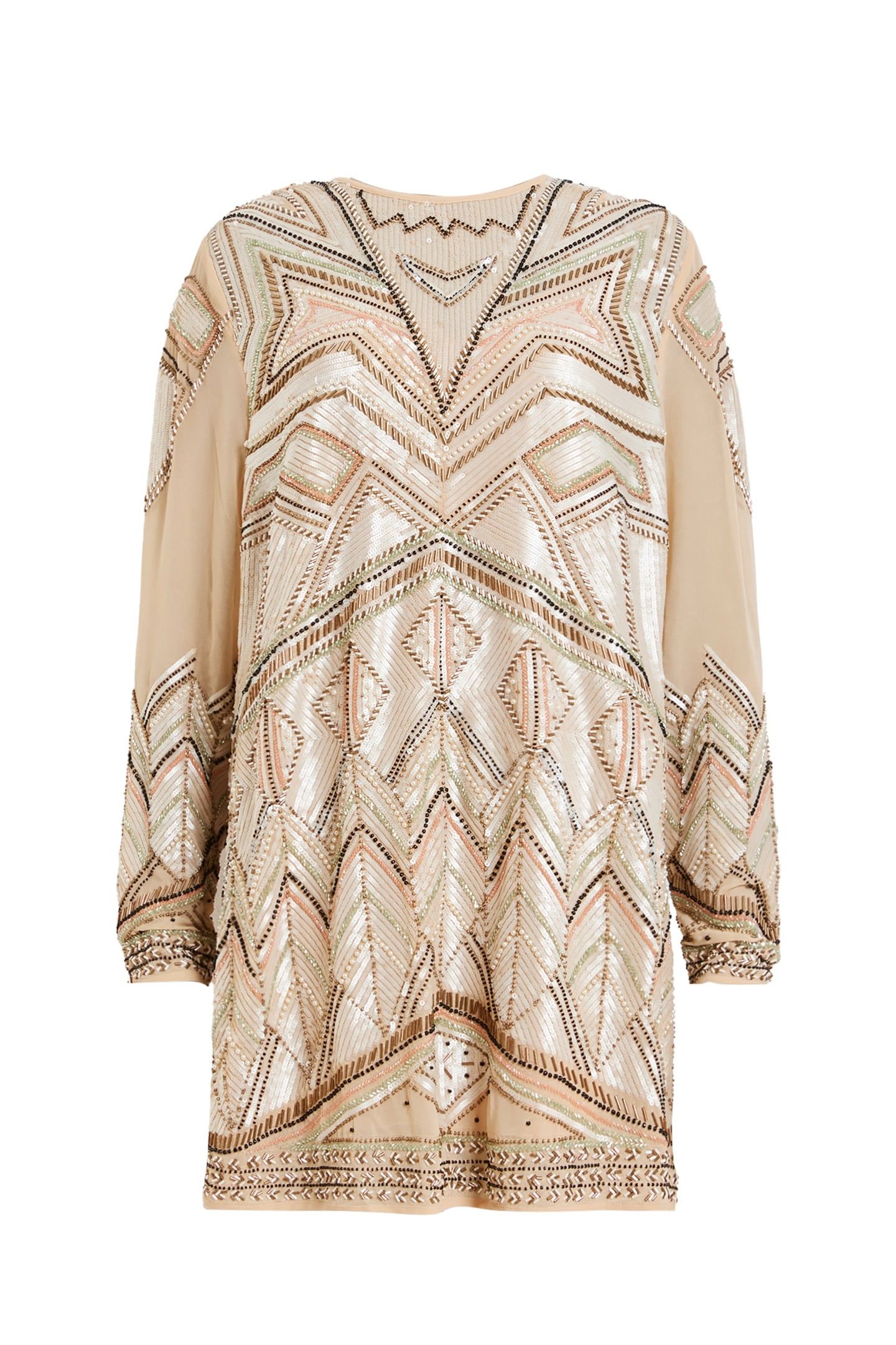 NOUSHKA EMB DRESS ECRU WHITE 7