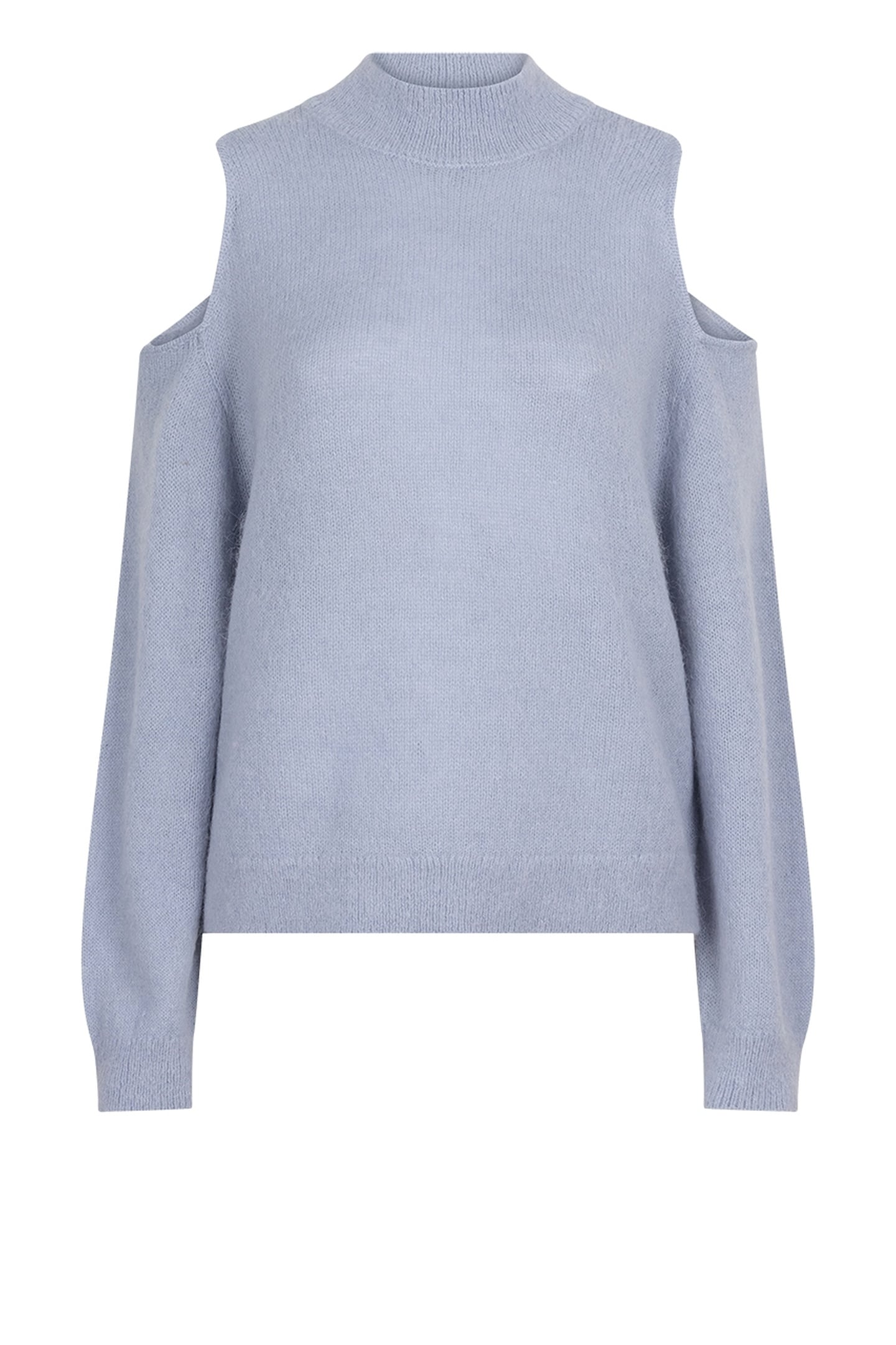 AVIEL OPEN SHOULDER SWEATER ICED BLUE 3