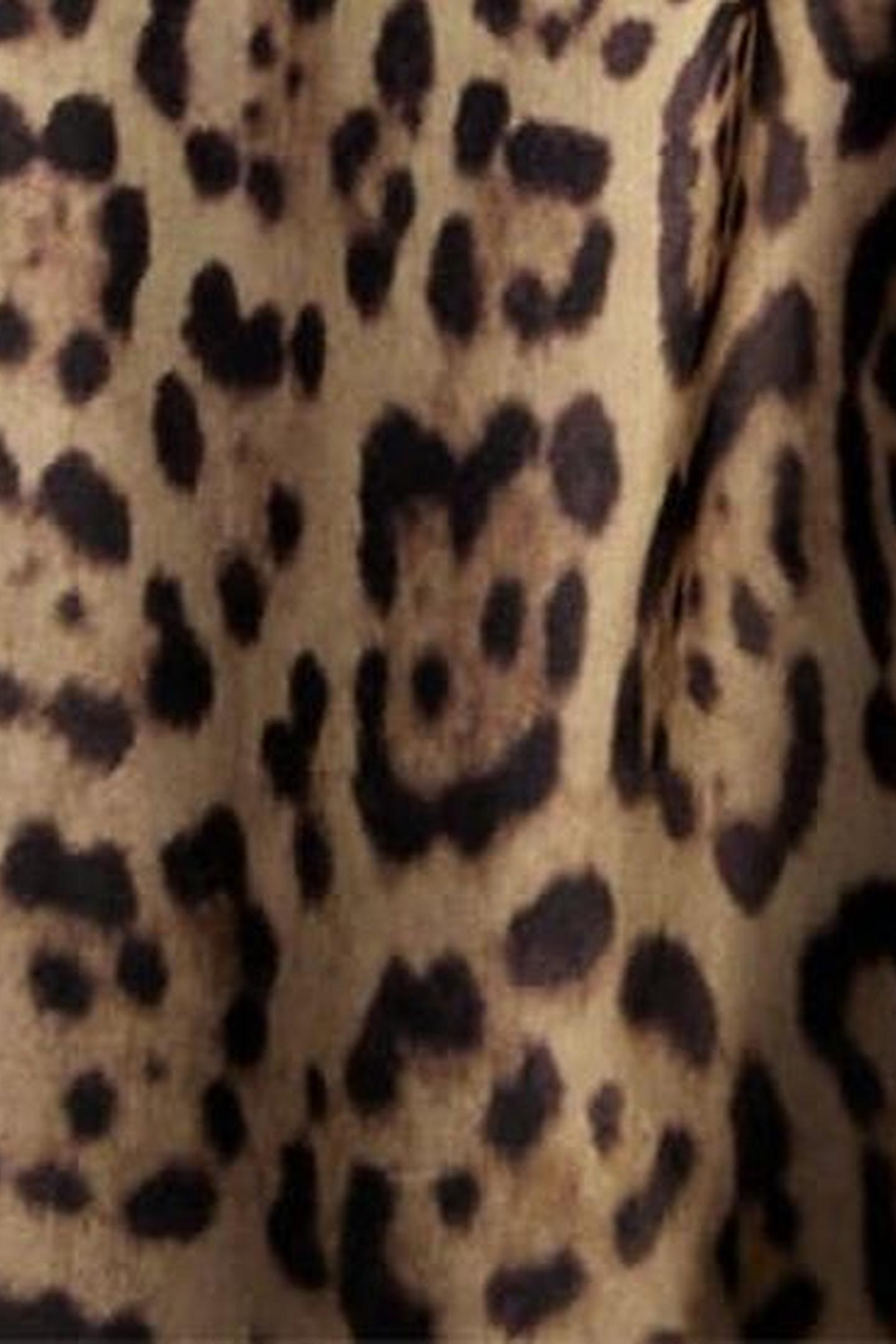 ALANIS WRAP W/TIE LS CHARMING LEOPARD DEG 9