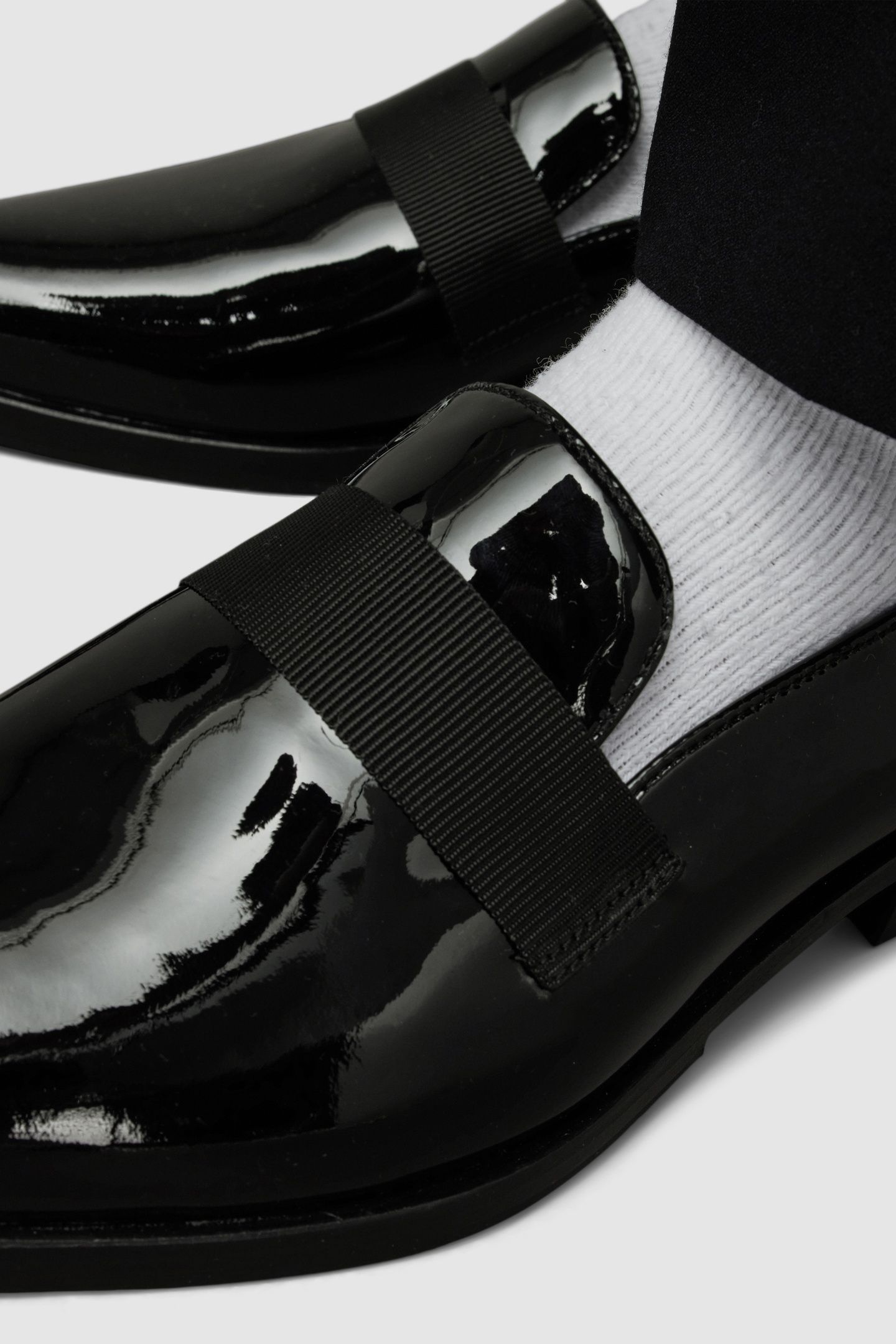WATTS PATENT LOAFER BLACK 7