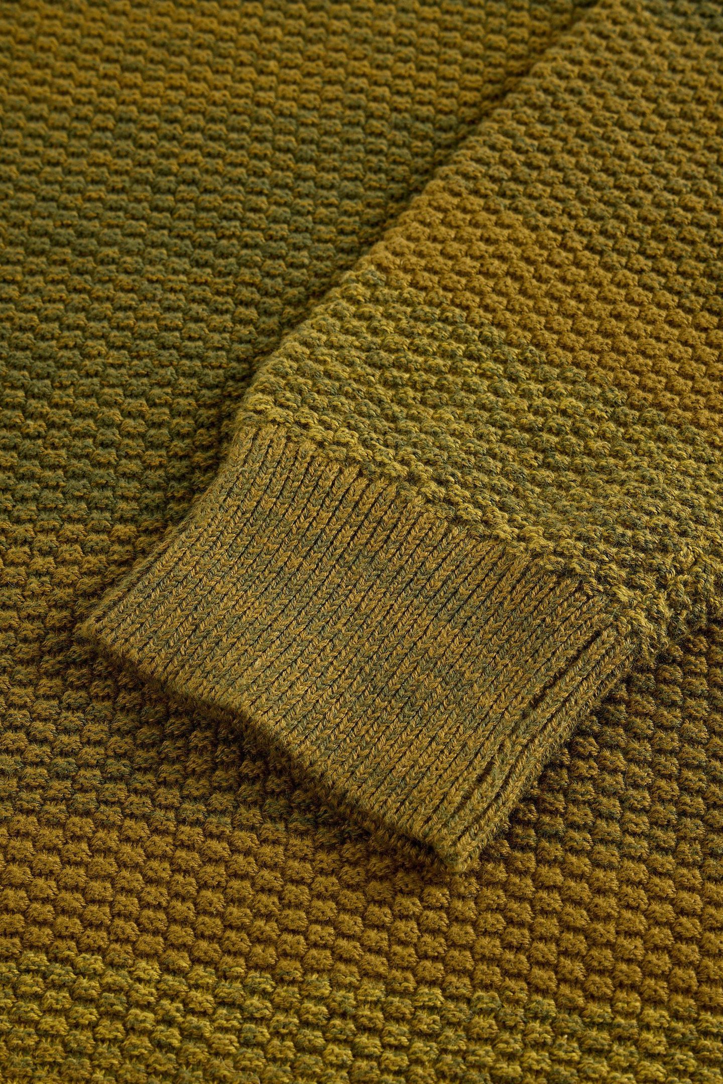 SPACE DYE CREW GREEN MULTI 3