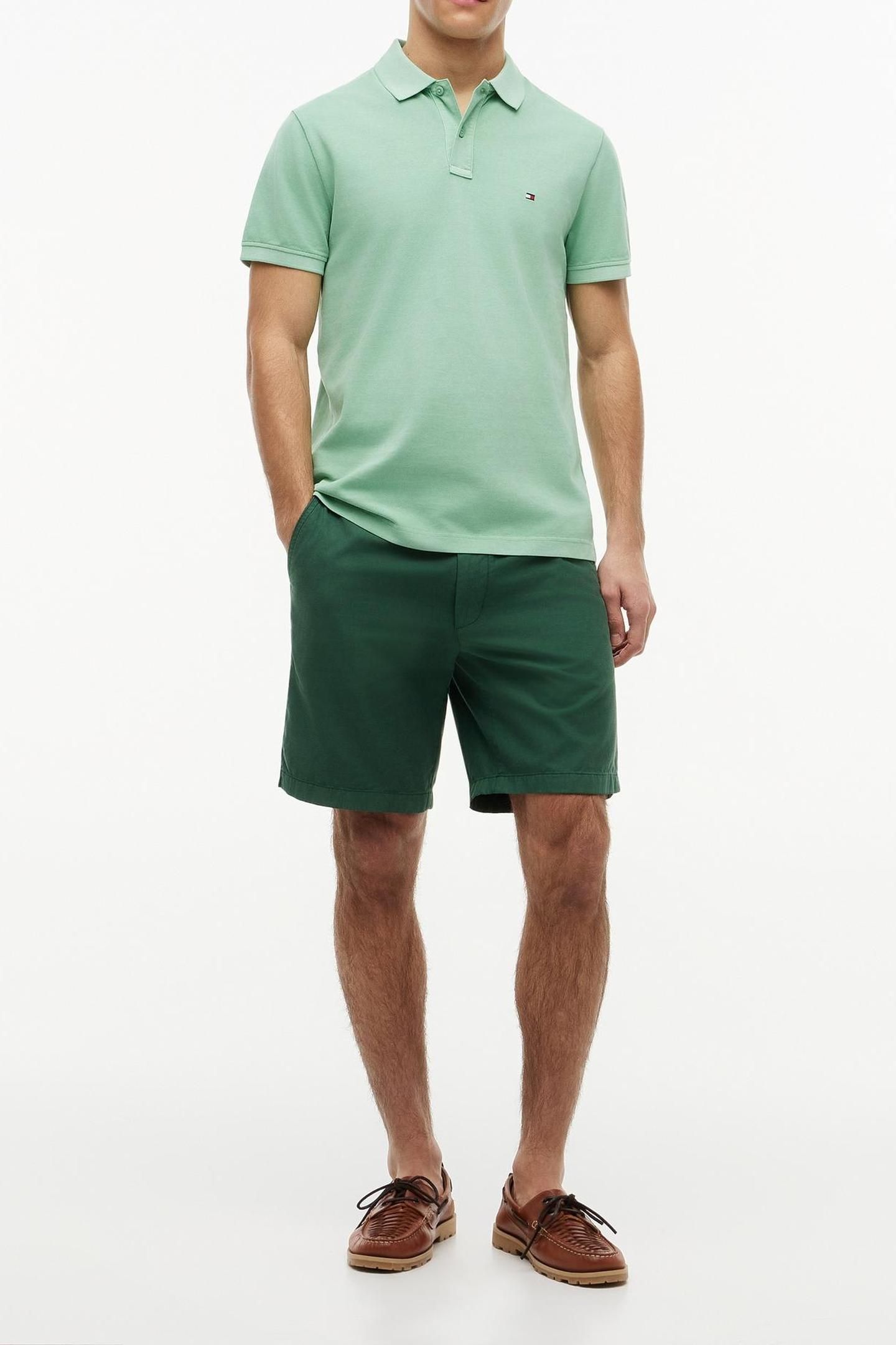 GARMENT DYE REGULAR POLO CUT GRASS 3