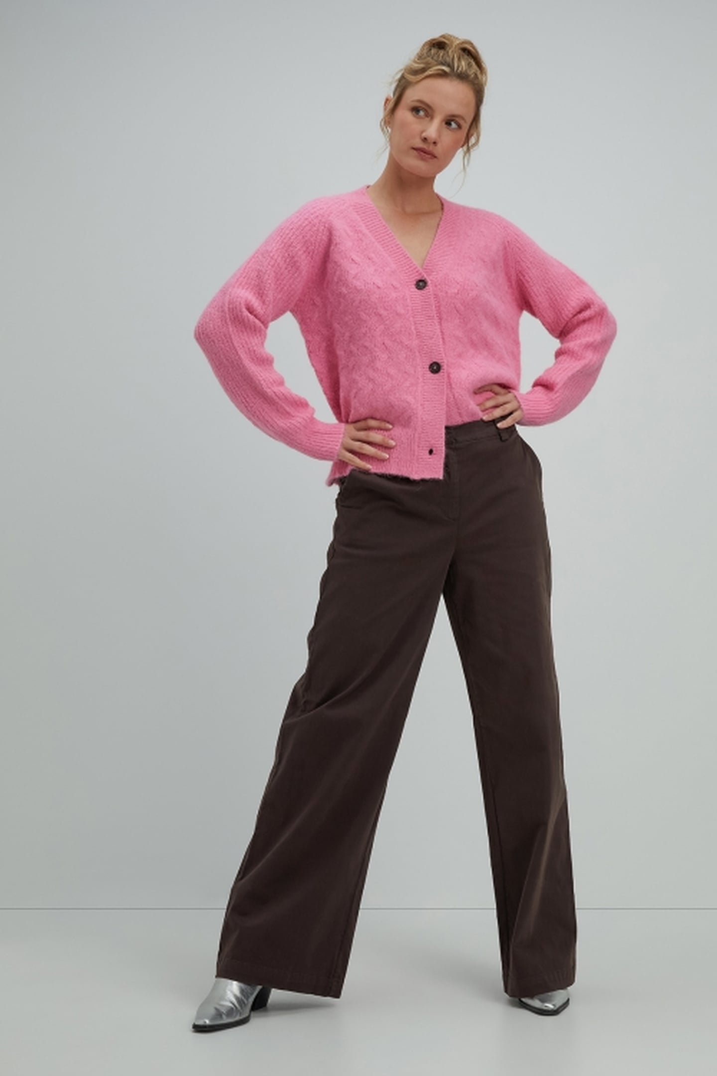 SYLVIE CARDIGAN BUBBLEGUM 2