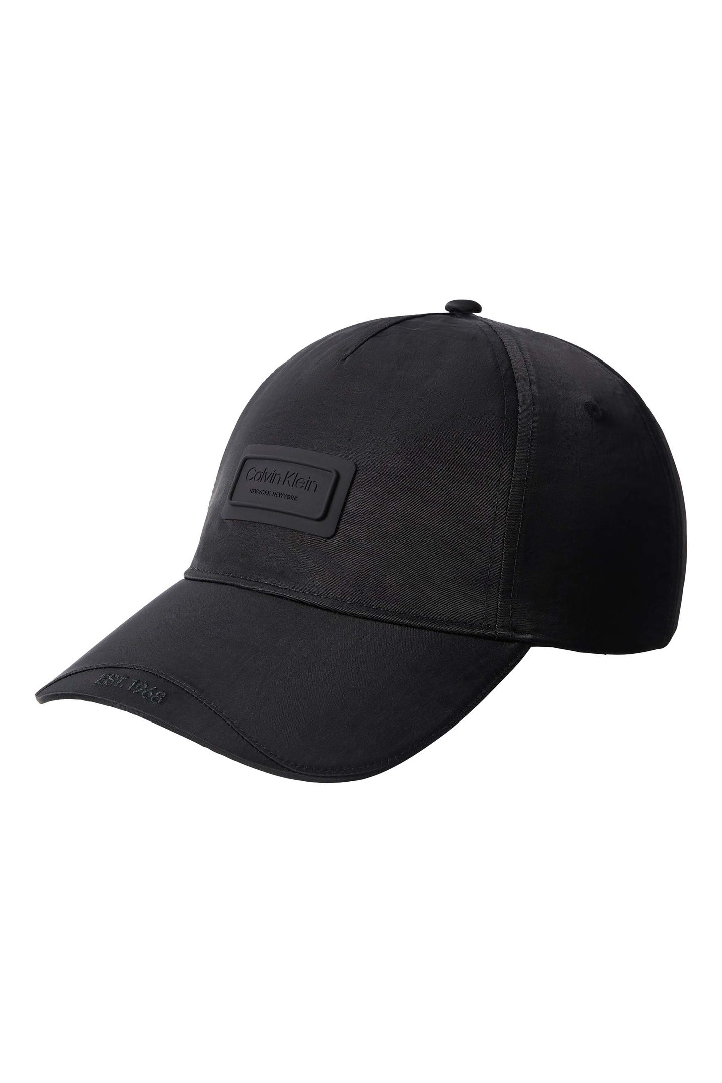 TONAL PATCH CAP BLACK 1