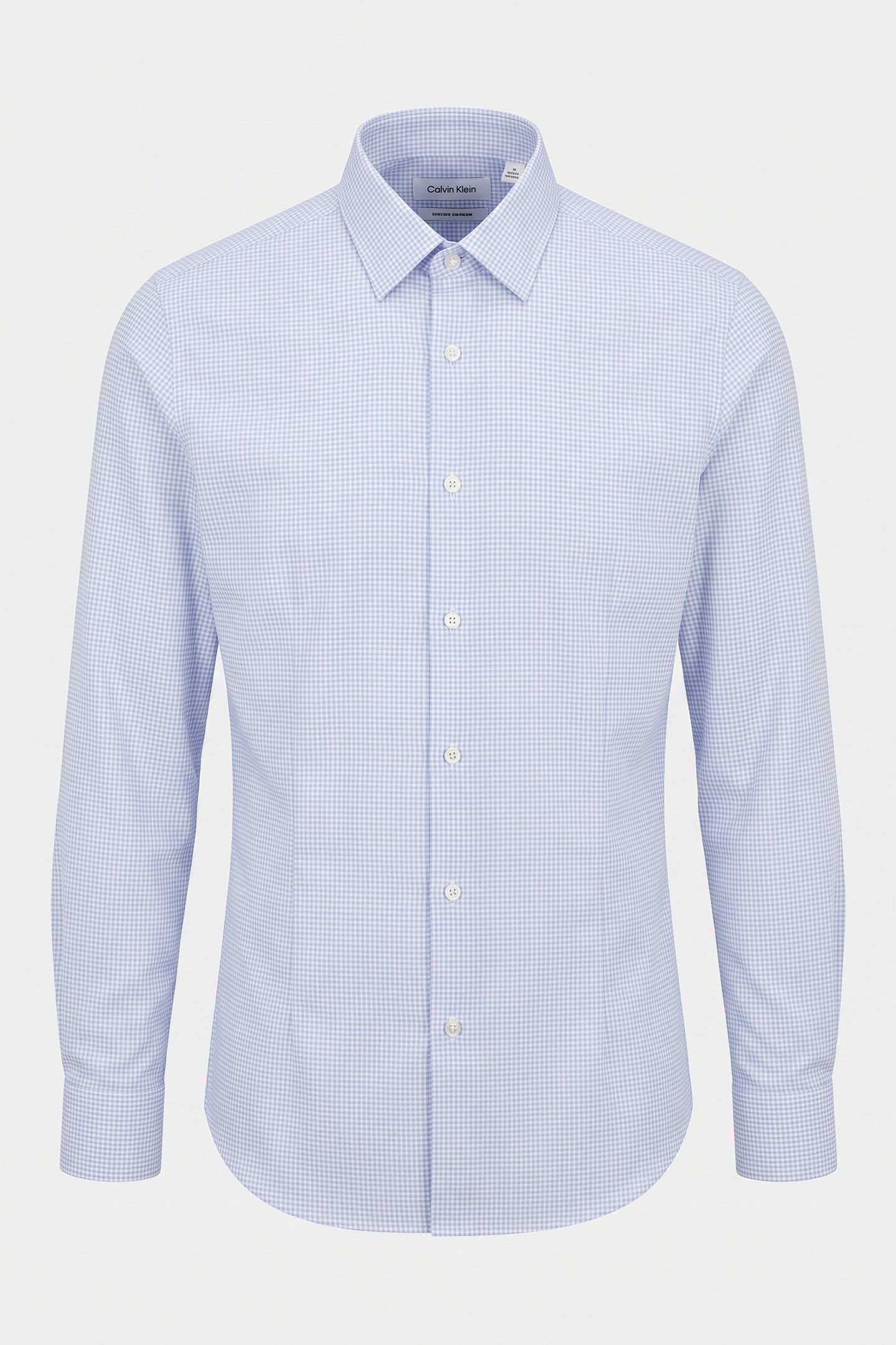 SLIM PERF SOLID SHIRT BLUE 3