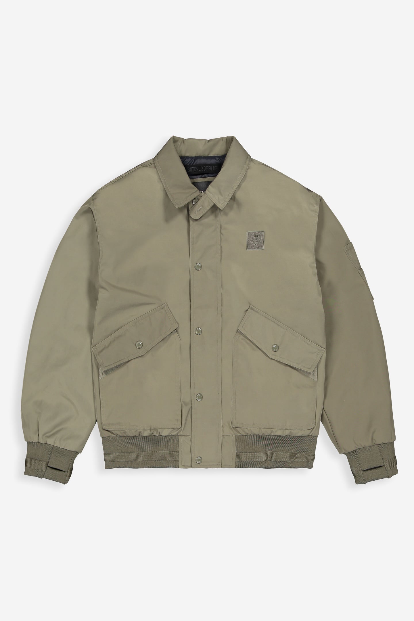 CARLO SATIN FLIGHT BOMBER DK. GRANITE GREEN 3
