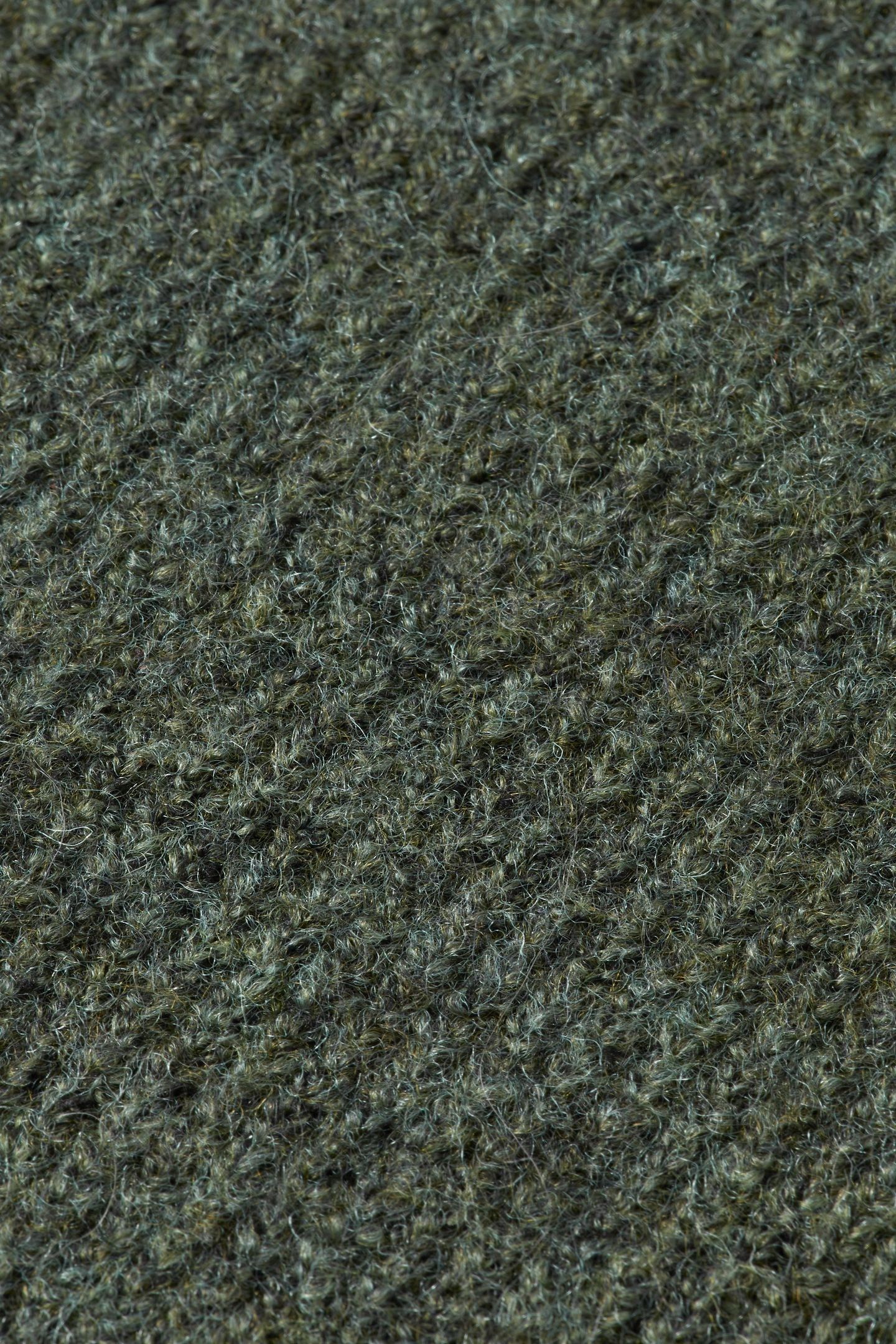 FUZZY CREW NECK PULLOVER THYME MELANGE 7