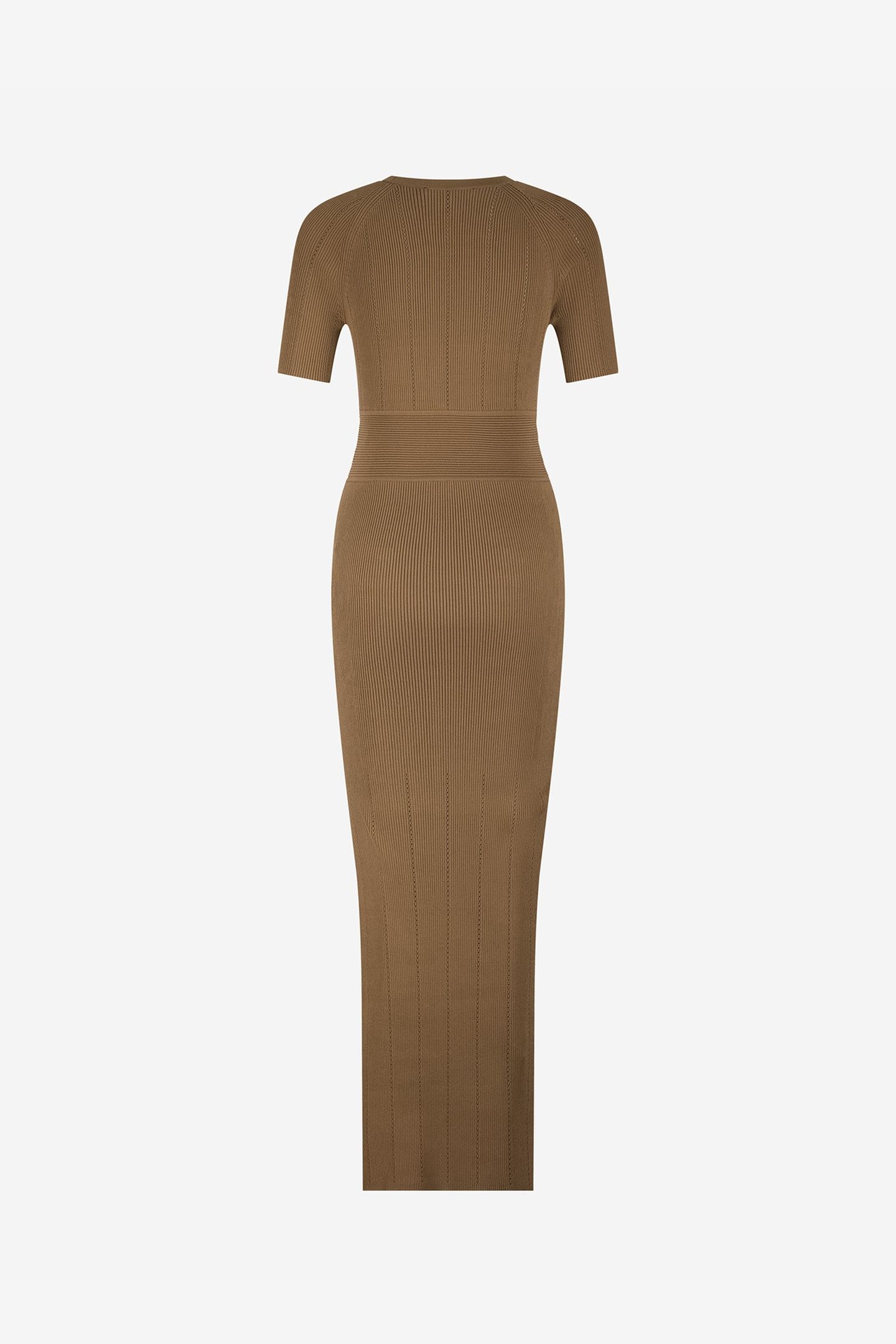 LAHORE MAXI DRESS TOFFEE 3