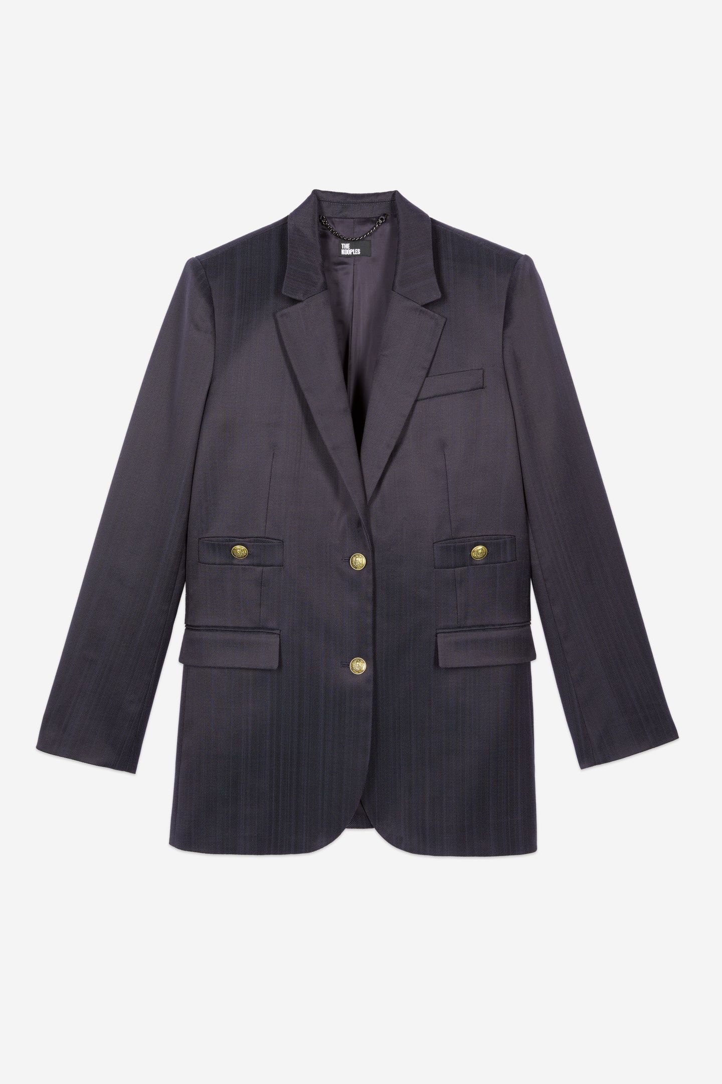 OVERSIZED 4-POCKET SUIT JACKET NAVY 6