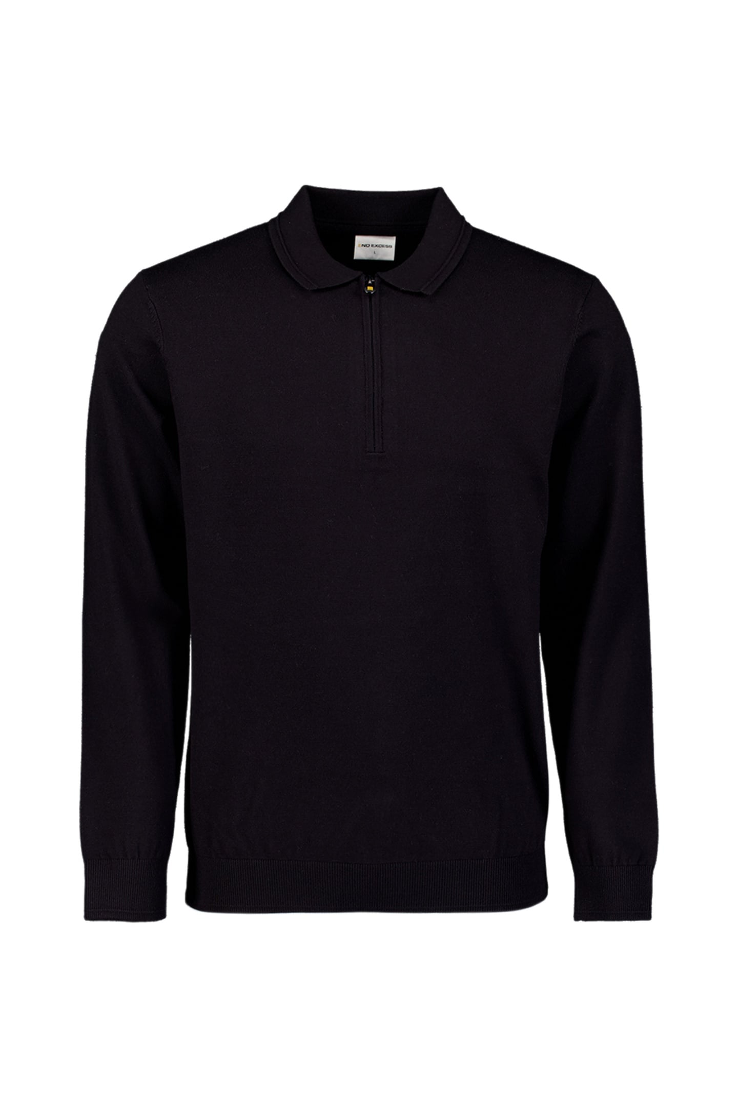 PULLOVER POLO ZIP BLACK 5