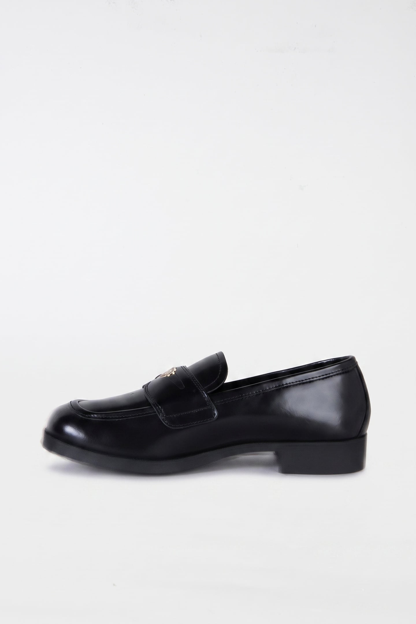 GOATSKIN LOAFER BLACK 2
