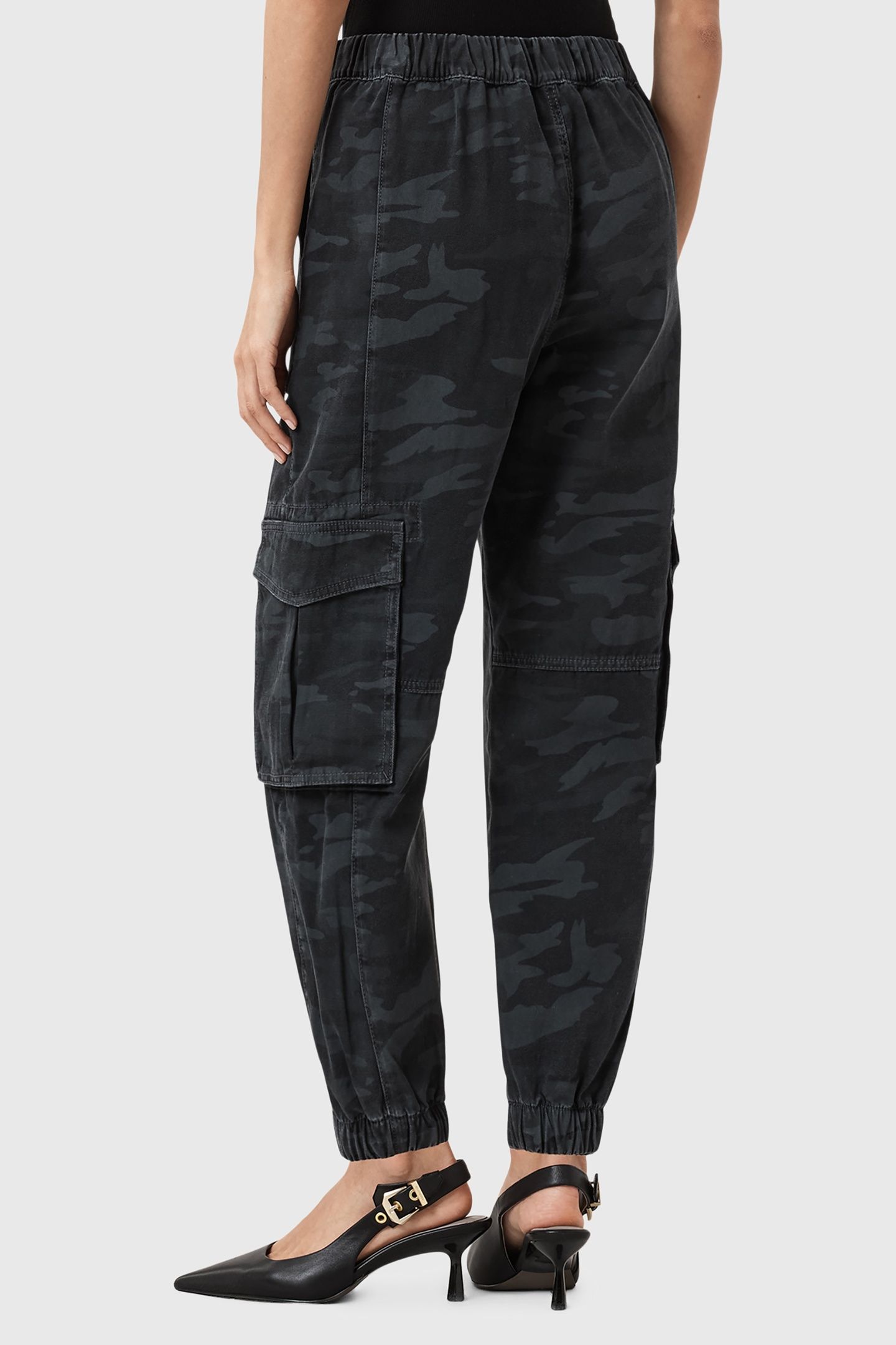 FREDA DENIM TROUSER CAMO INK BLUE 4