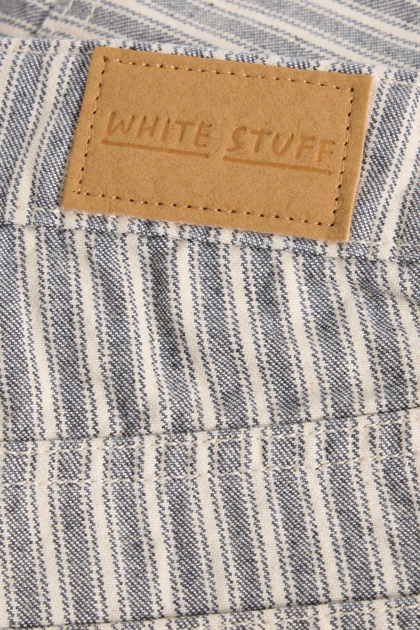 TIA DENIM SHORTS NATURAL MULTI 6
