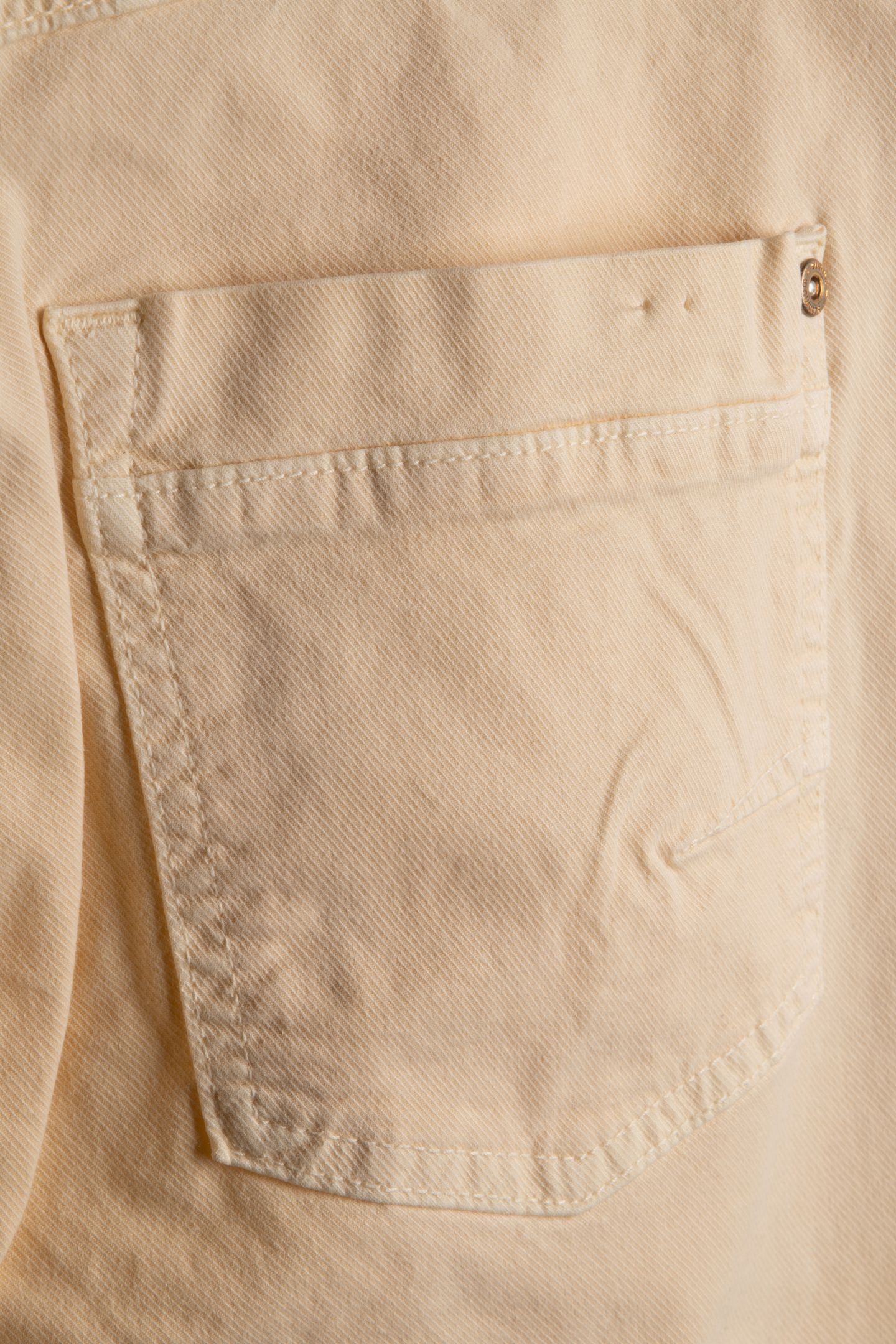 TAPERED ROUGH TWILL IVORY 4