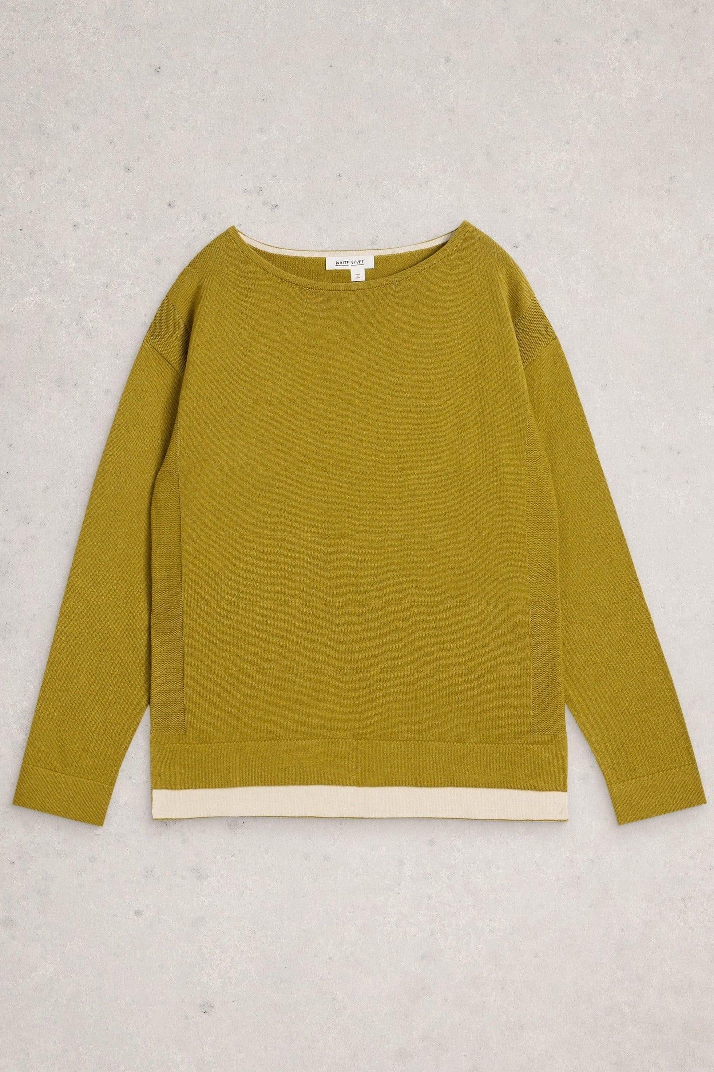 OPHIA JUMPER MID CHARTREUSE 1