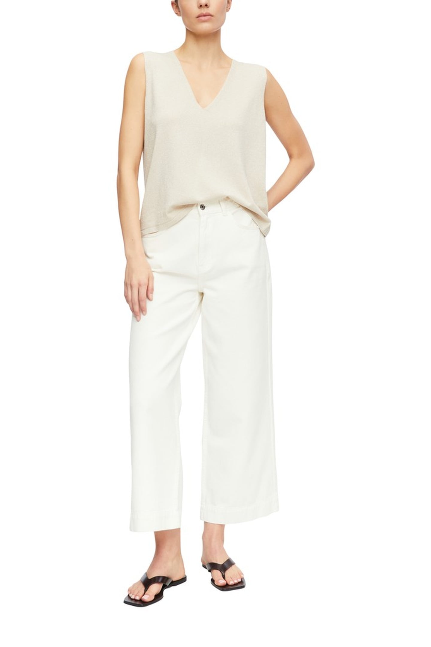 COMMA PULLOVERS BEIGE 3