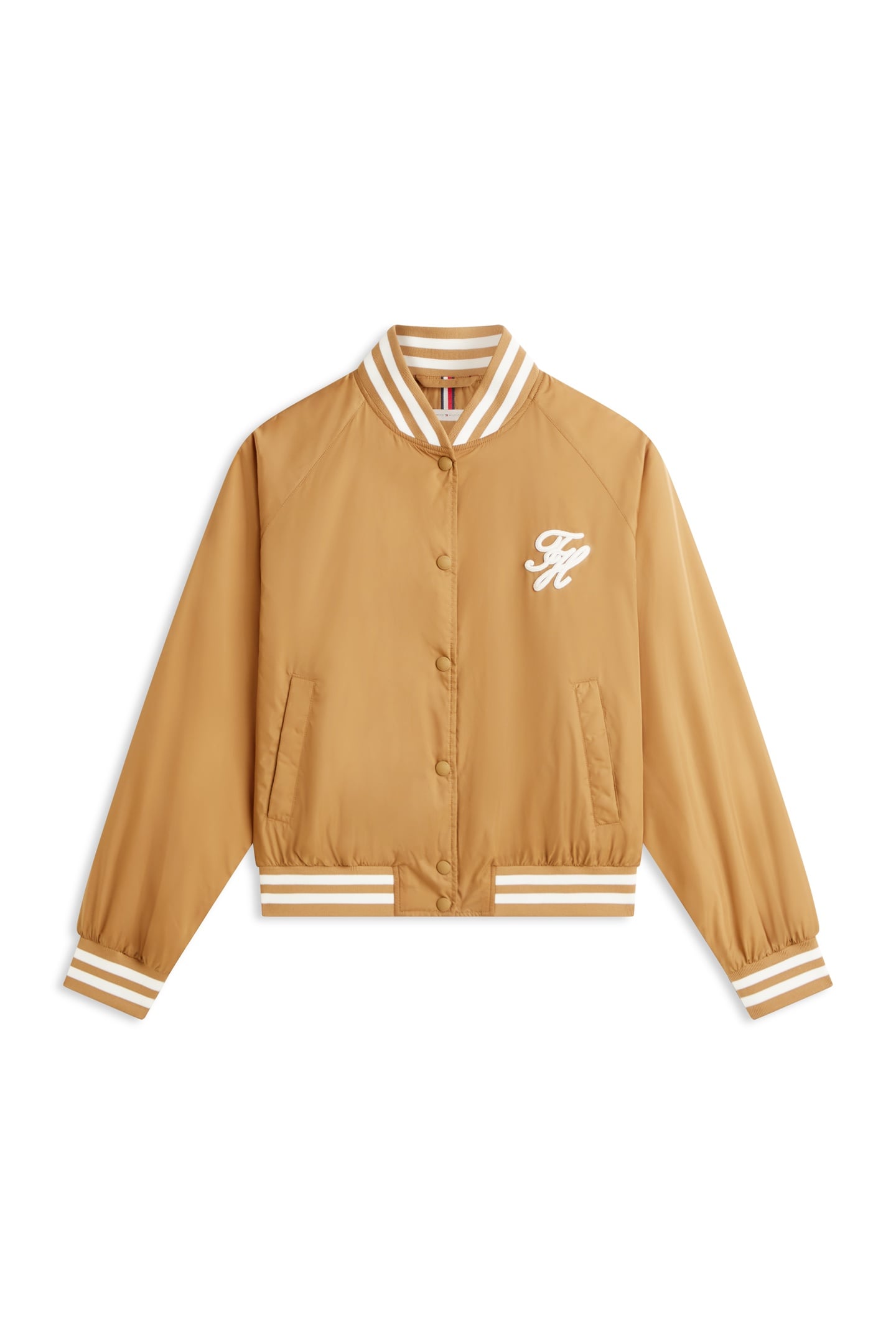 VARSITY NYLON BOMBER HICKORY 4