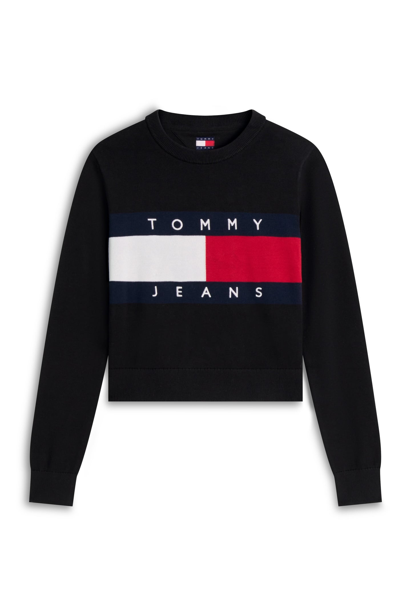 FLAG CREW NECK BLACK 4