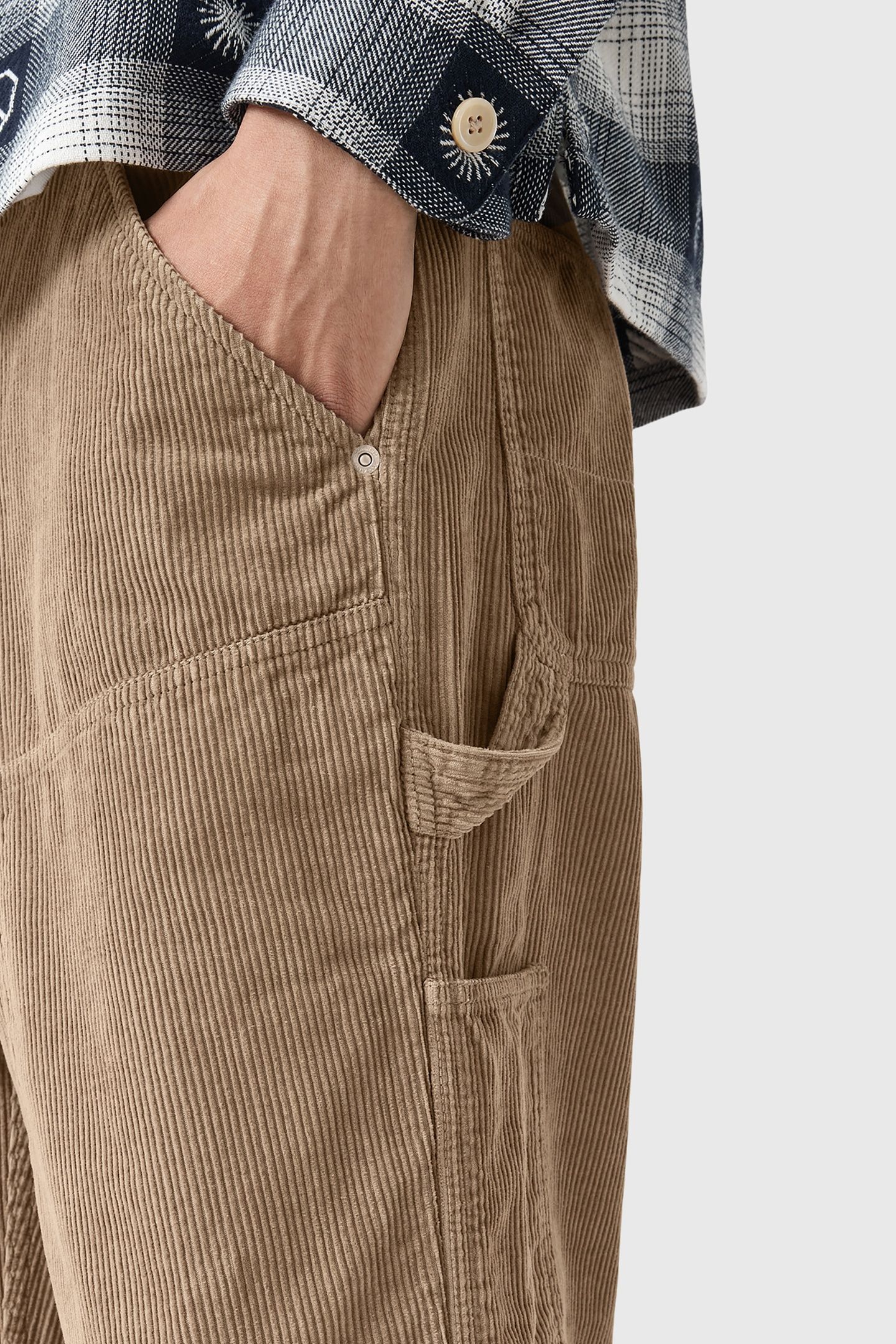 DUNSTAN TROUSER GULL BROWN 9