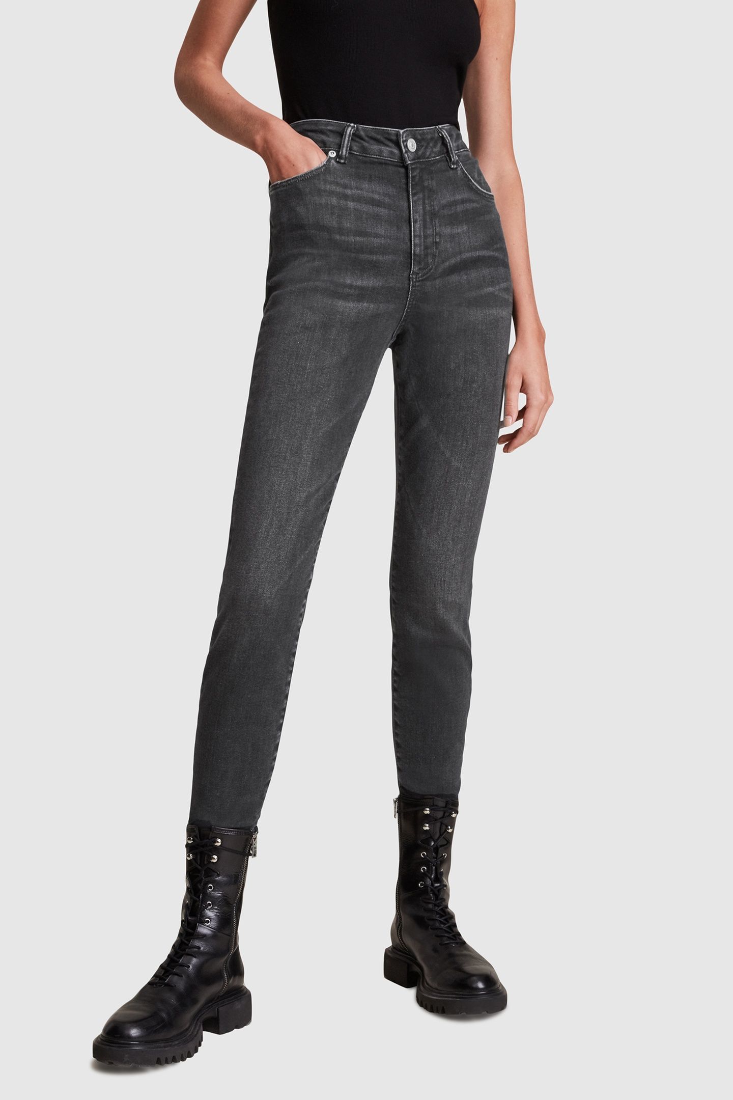 PHOENIX JEAN WASHED BLACK 3