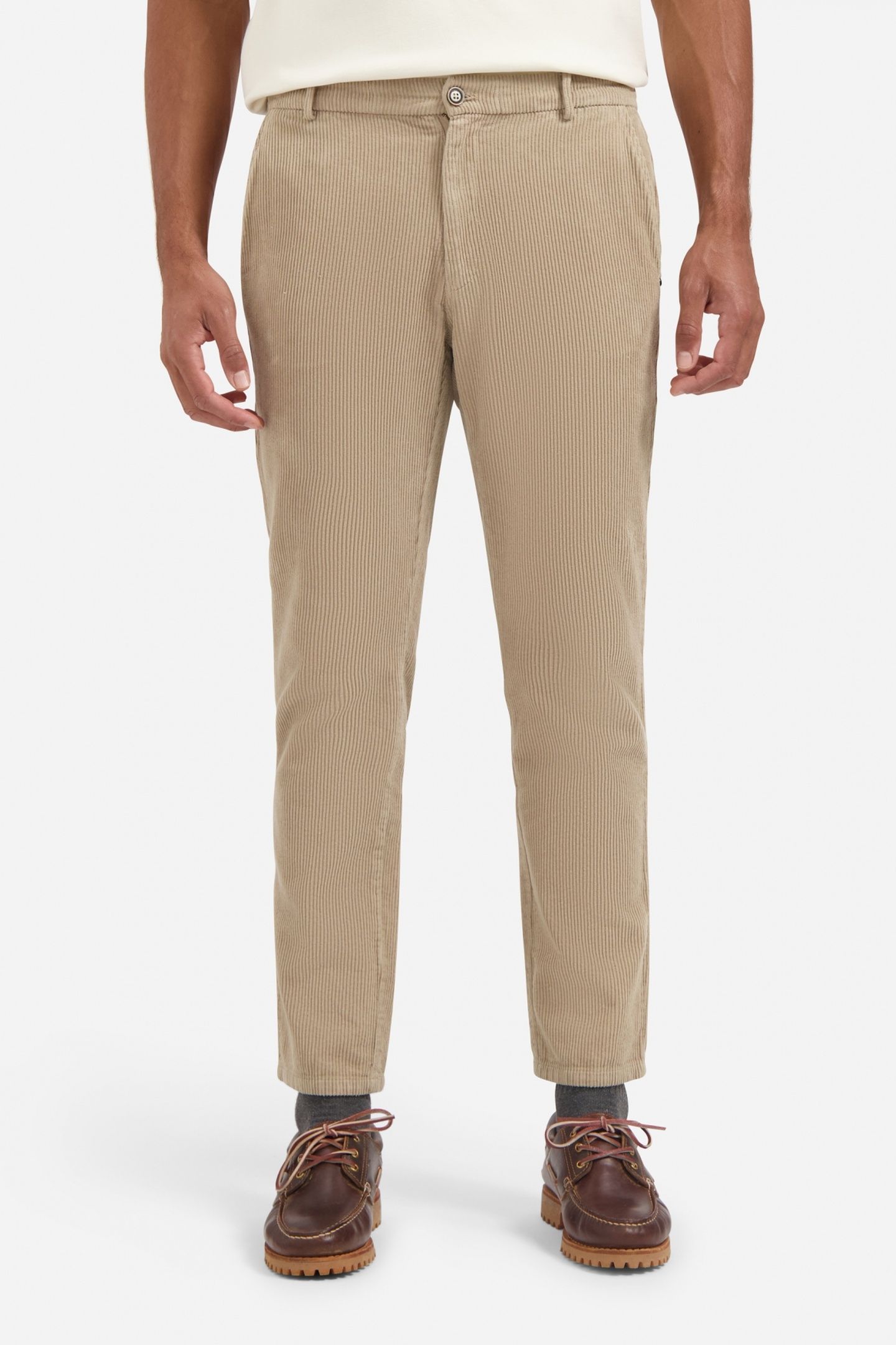 PANTS CHINO STRETCH CORDUROY SAND 1