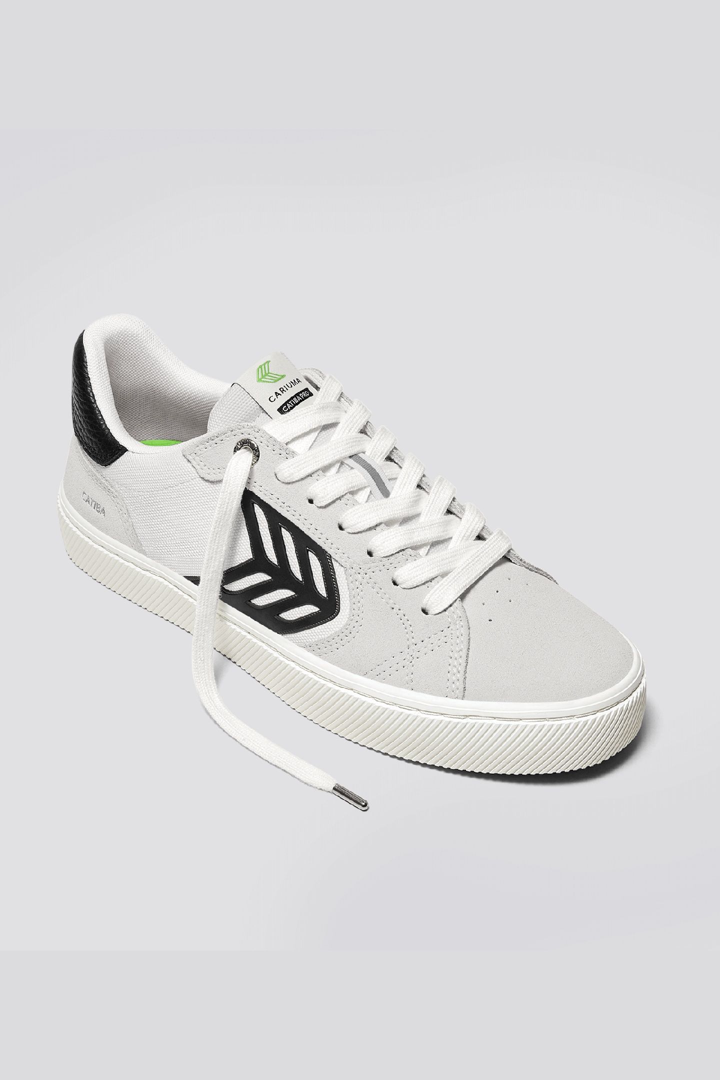 CATIBA PRO 2.0 SUEDE SMOKE WHITE CORDURA OFF-WHITE BLACK LOG 2