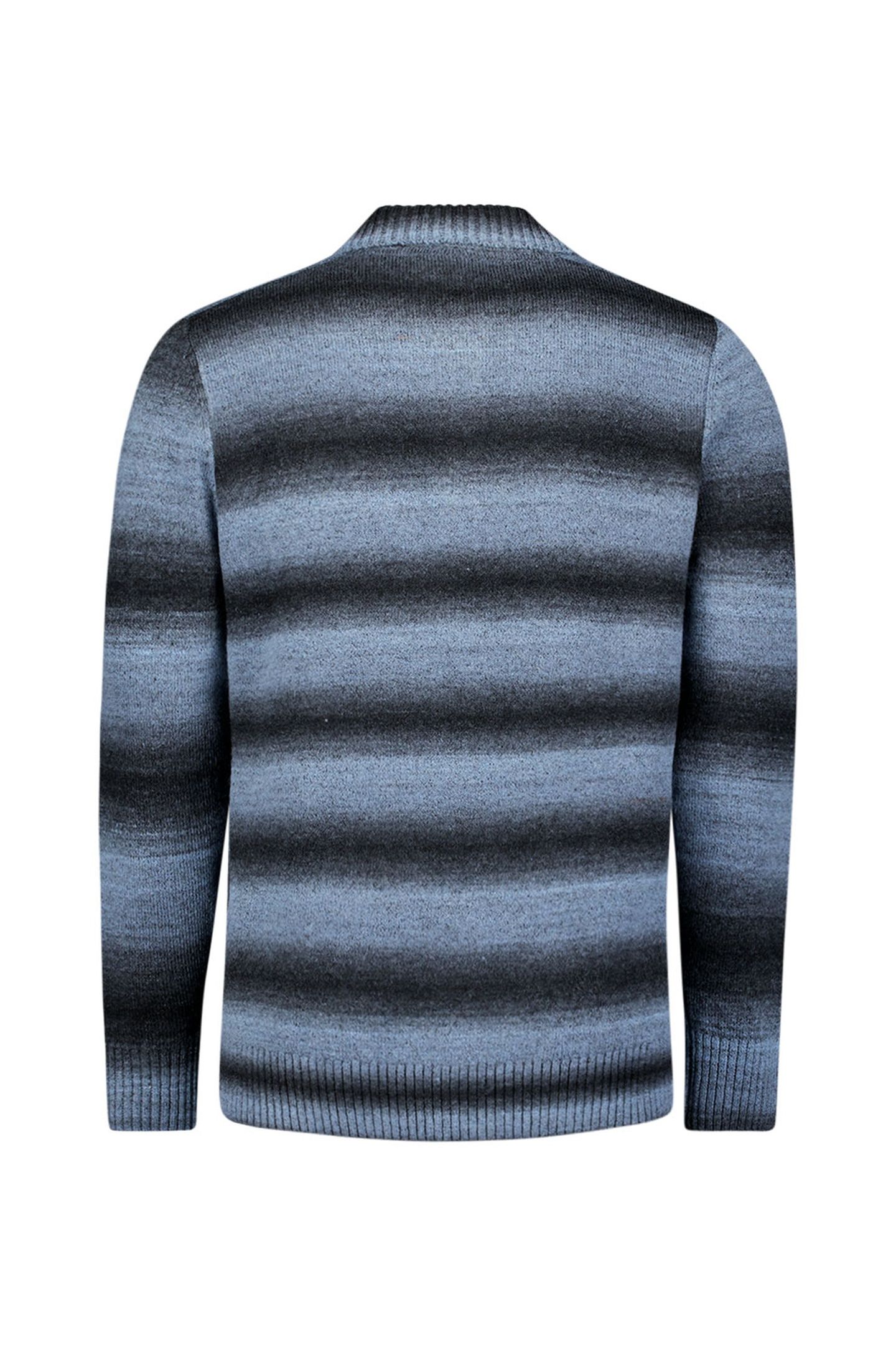 PULLOVER POLO DEGRADE DUSTY BLUE 2