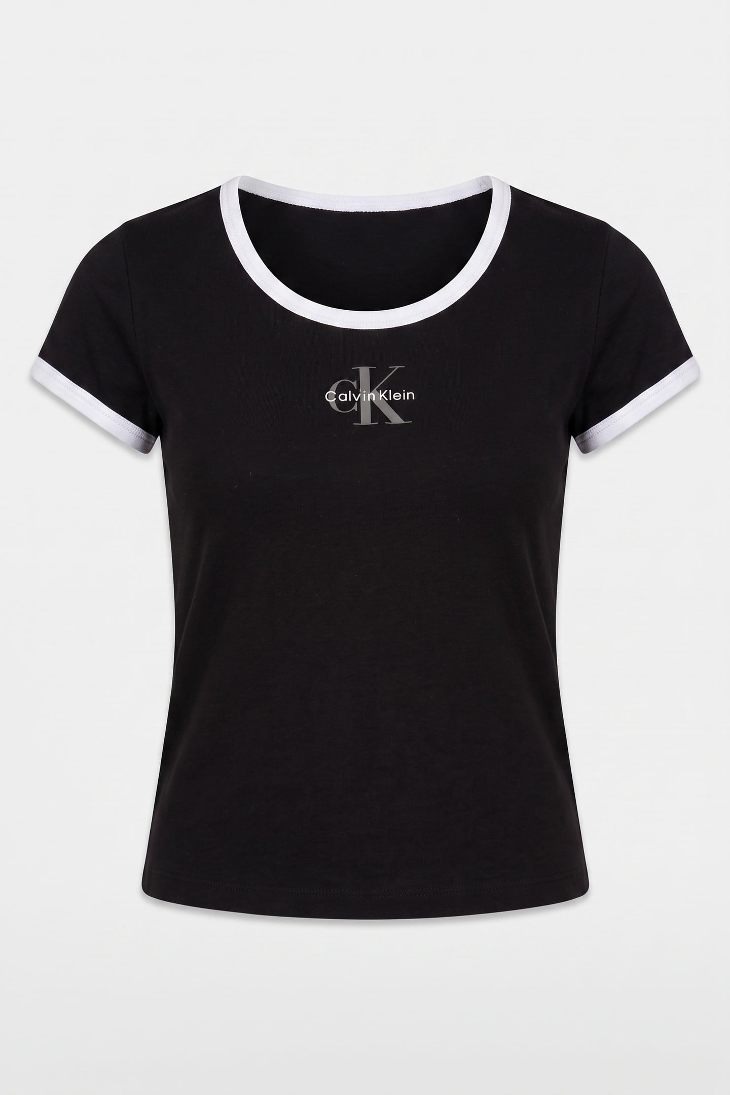 SS MONOLOGO SCOOP NECK TOP BLACK 3