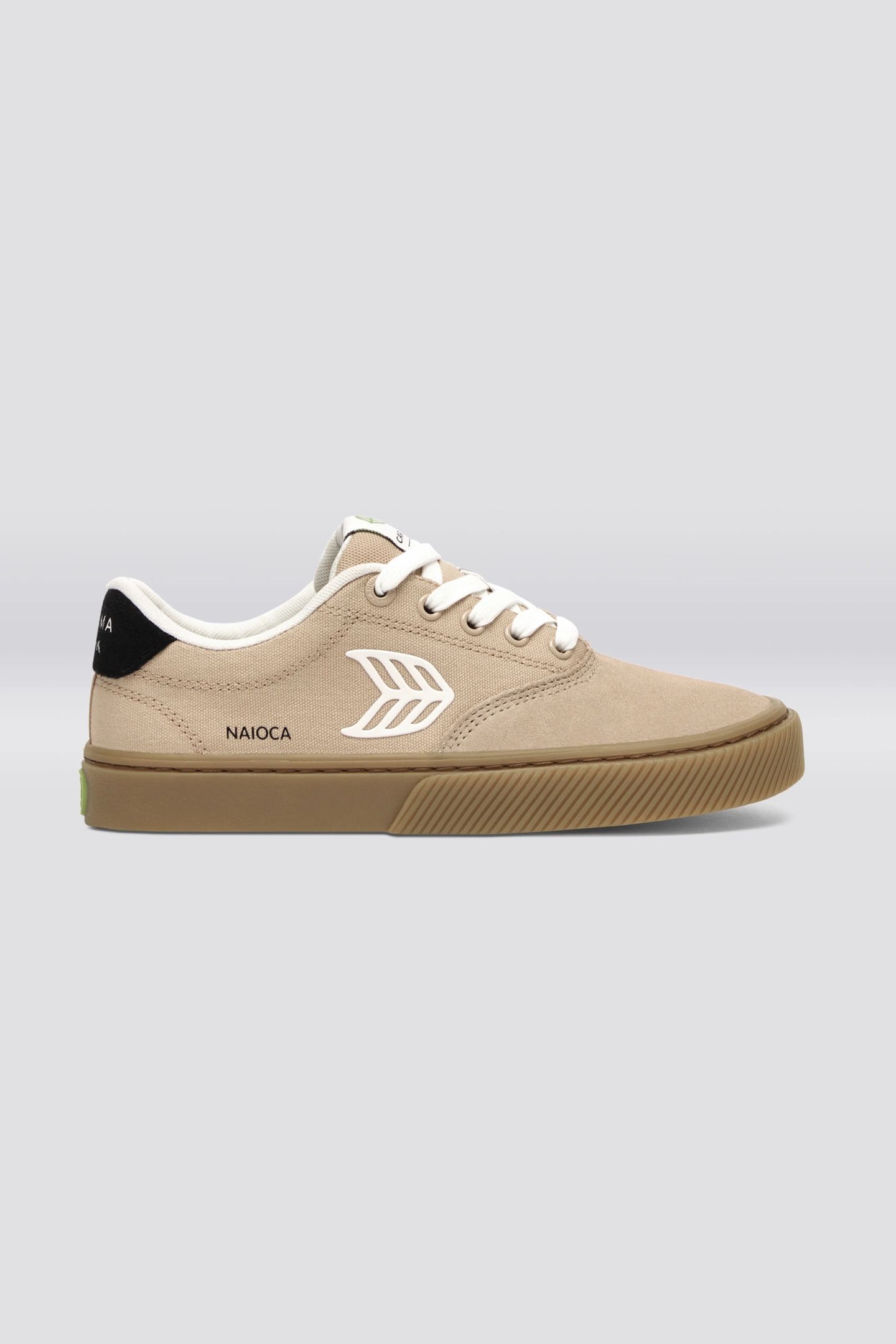 NAIOCA PRO SUEDE AND CANVAS STRIPE DESERT TAUPE 1