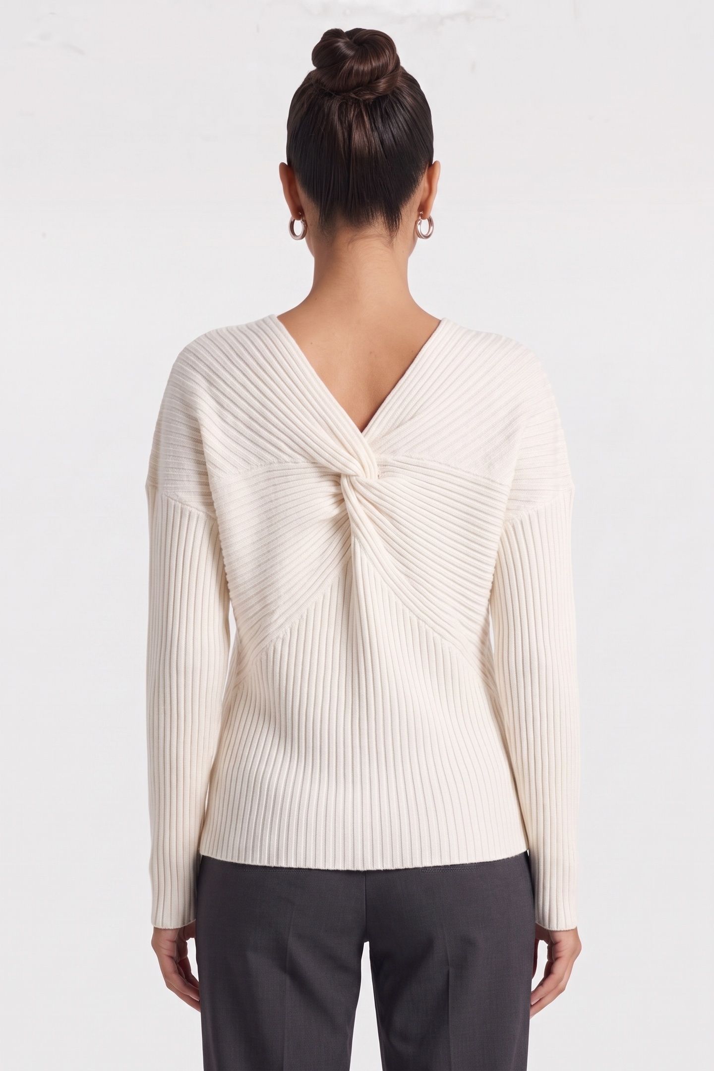 CRESCENTA SWEATER WHITE 2