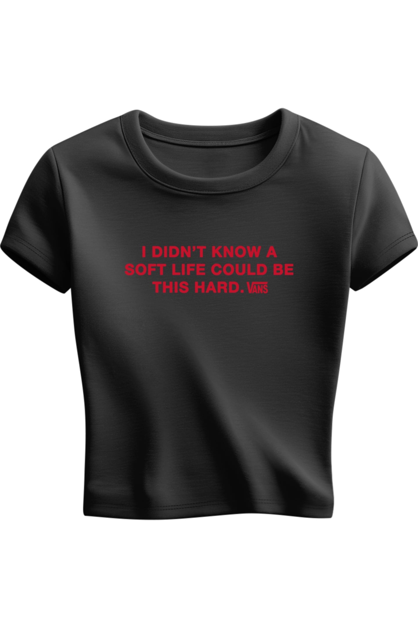 SOFT LIFE BABY TEE BLACK 3