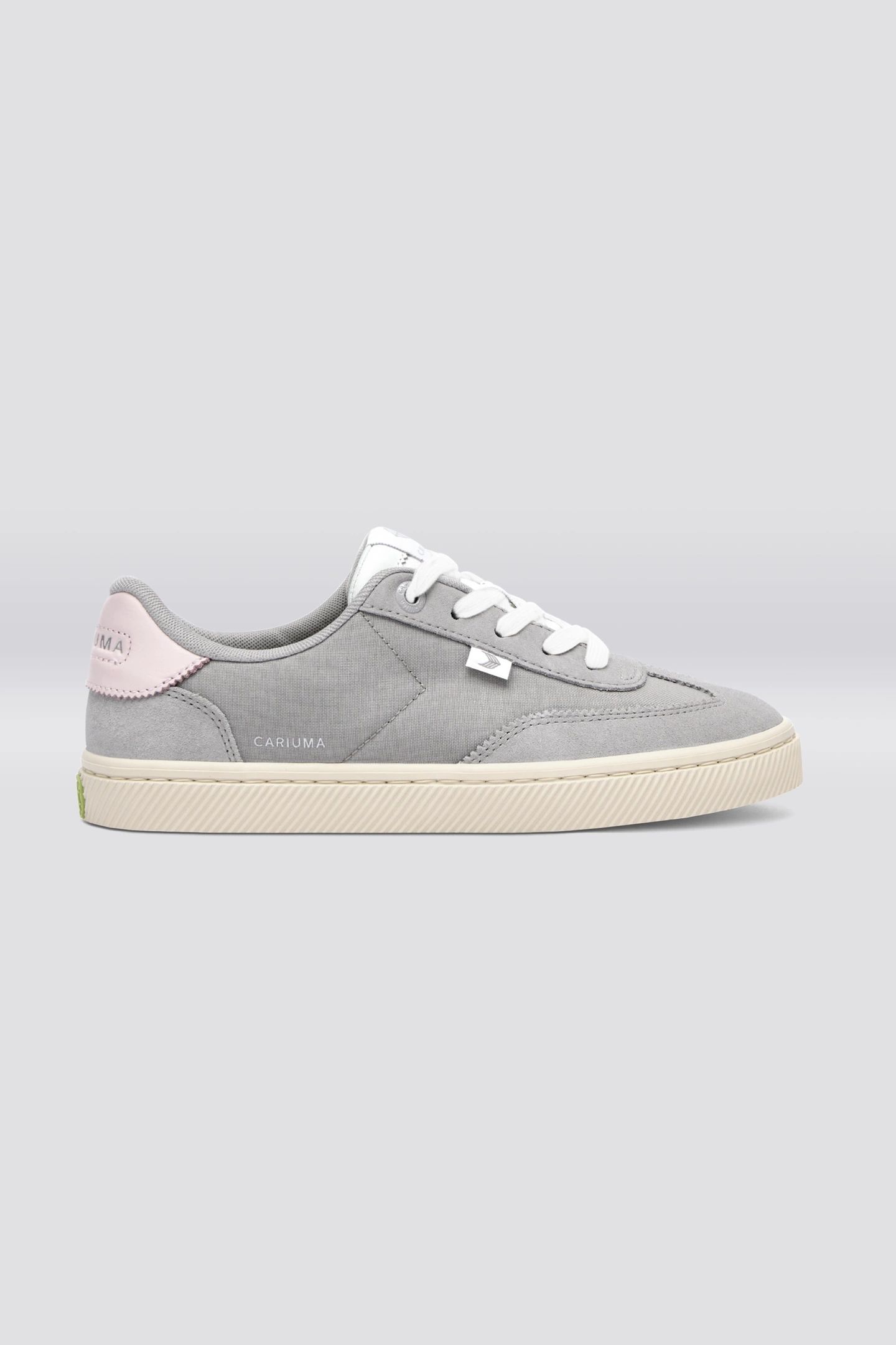 TOCA NYLON AND SUEDE LIGHT GREY 1