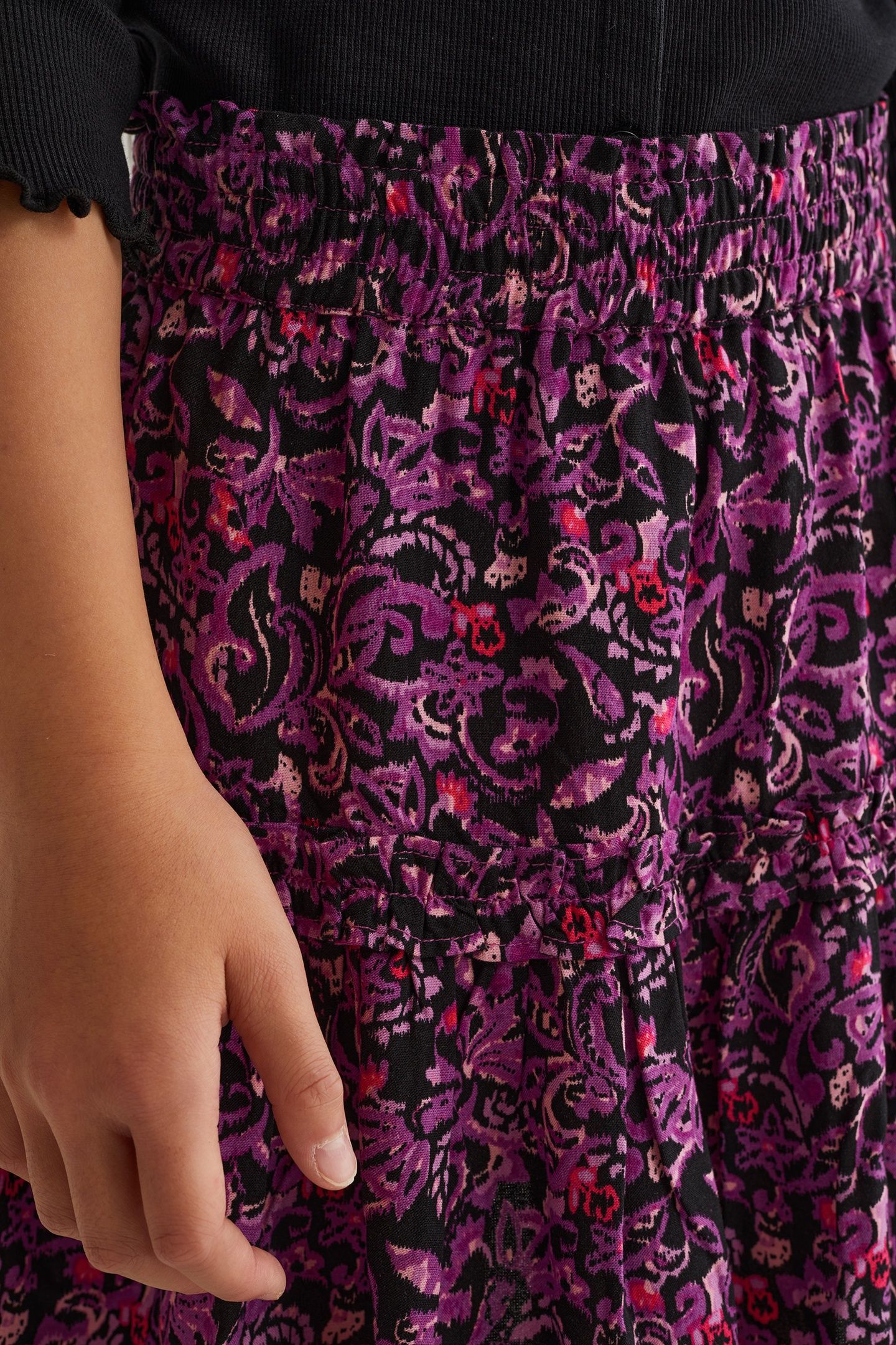 SKIRT MINI LENGTH MULTI-COLOURED 5