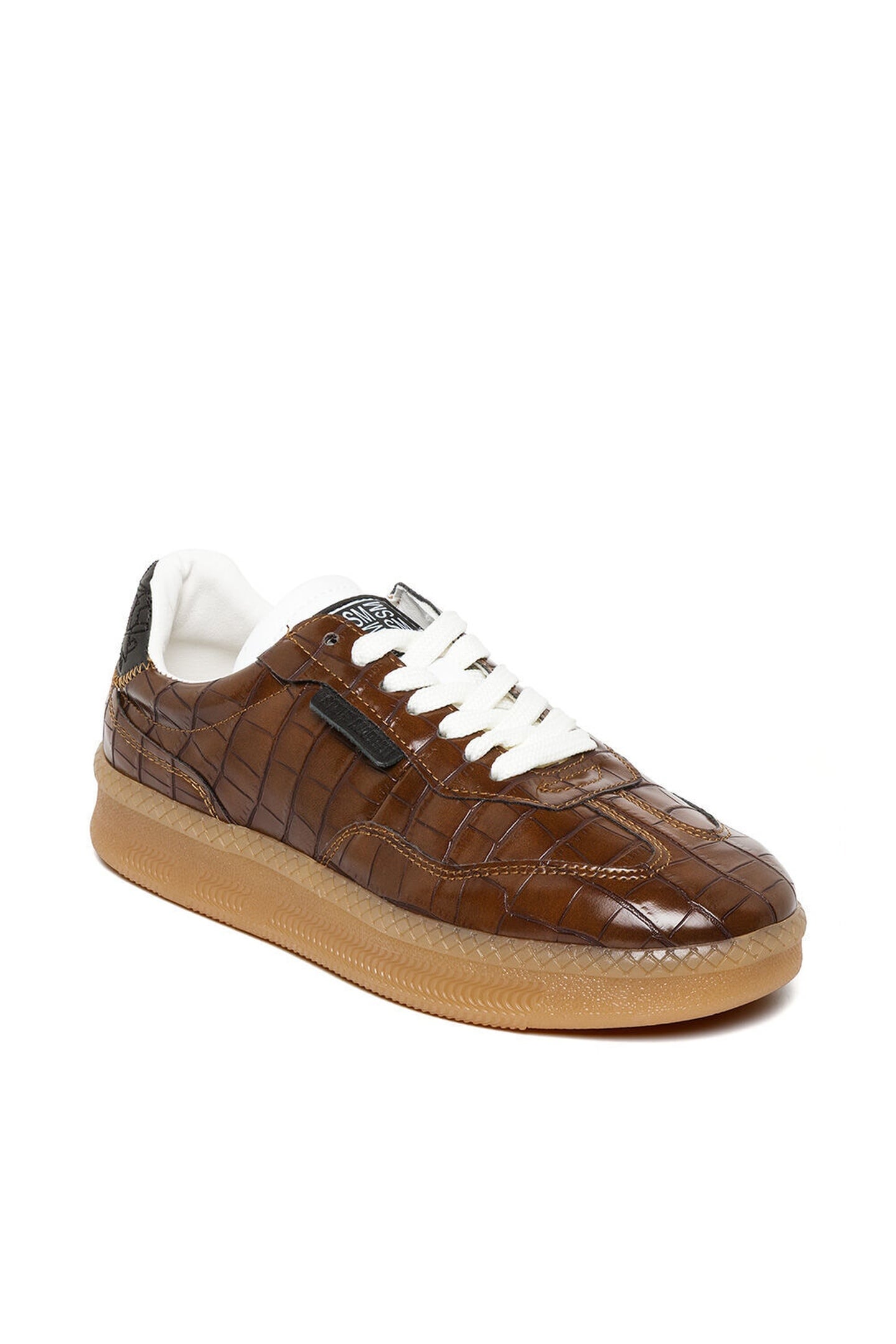 EUPHORIA SNEAKERS BROWN CROCO 2