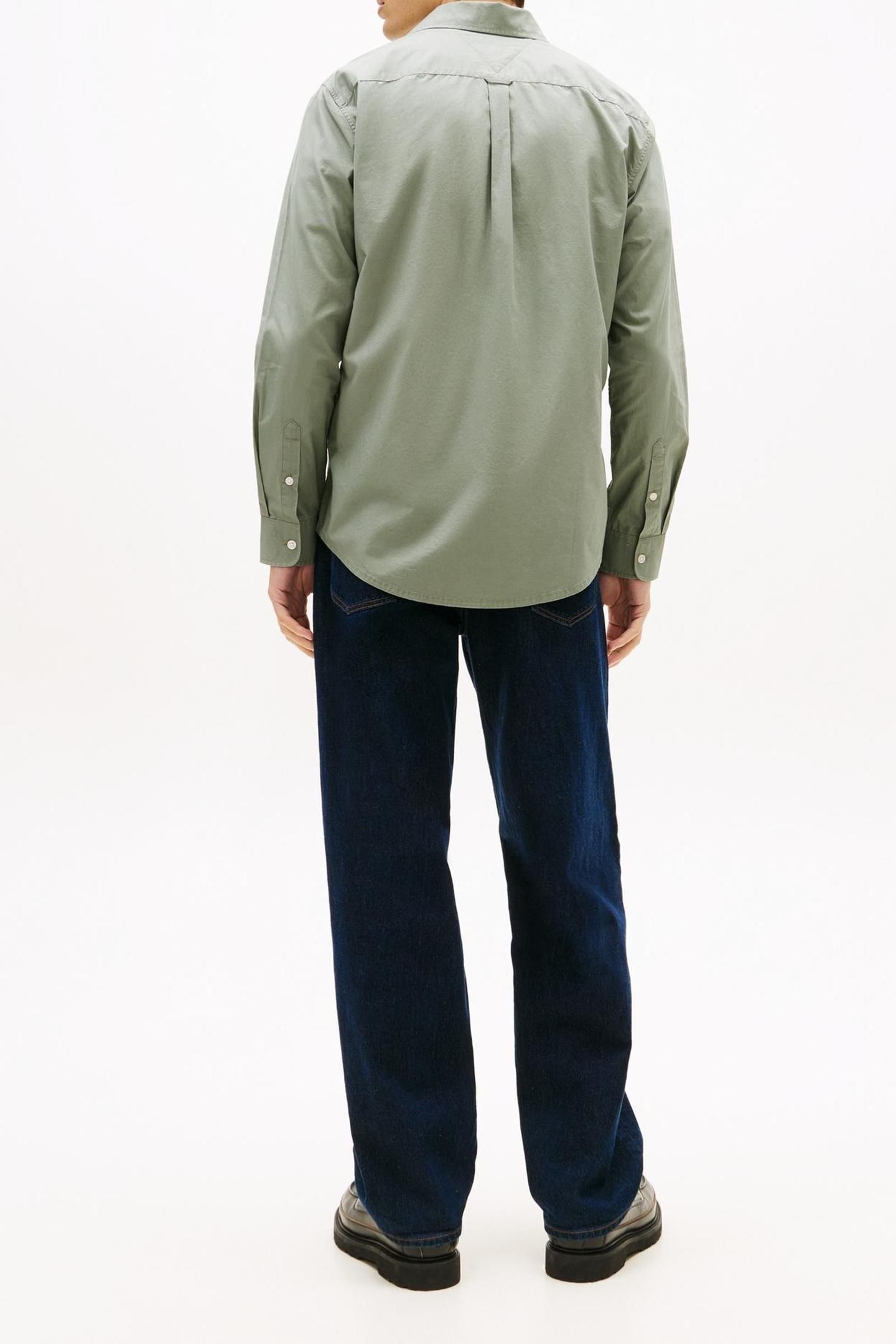 REGULAR POPLIN SHIRT UTILITY SAGE 3