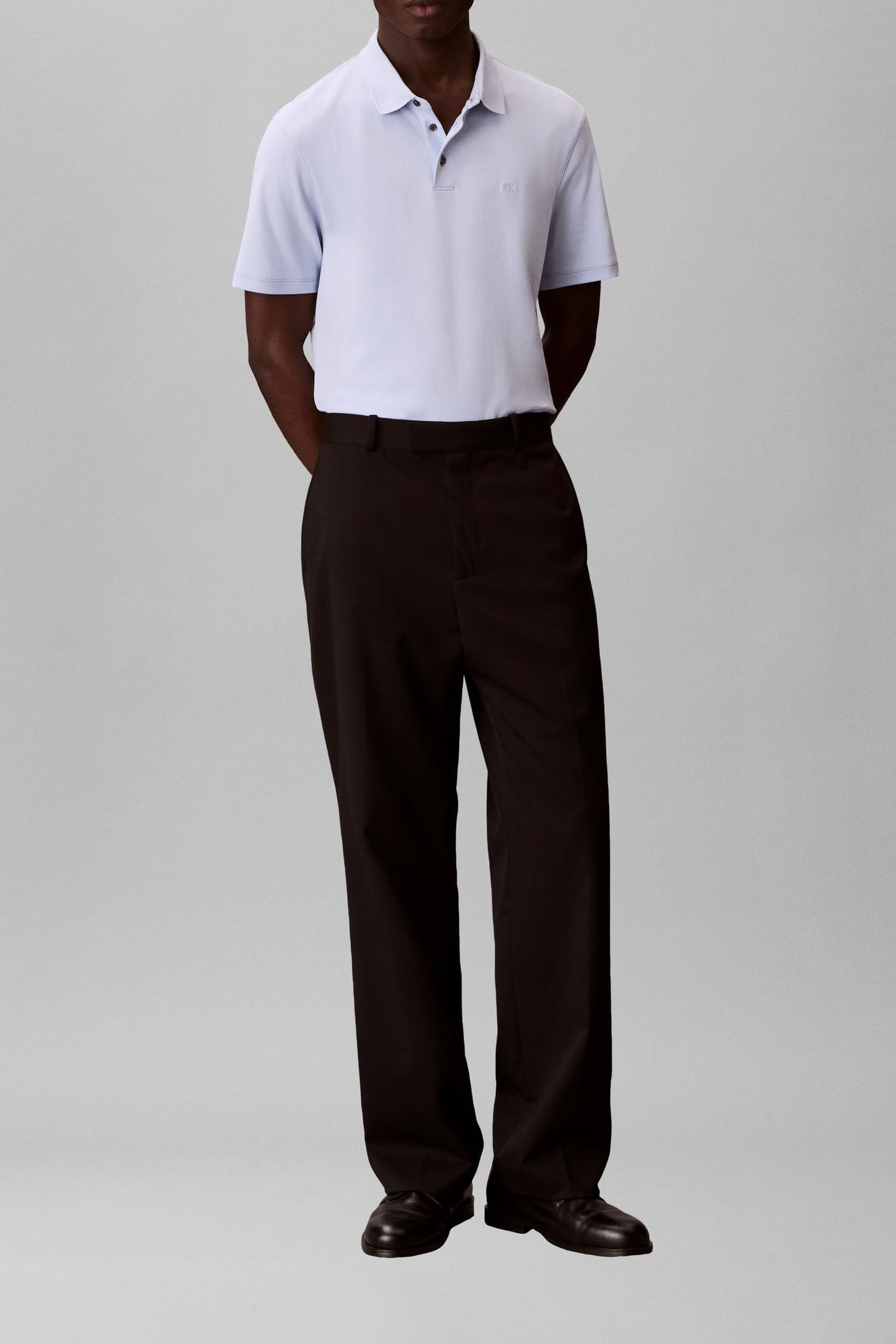 SS SUPIMA CHEST EMBROIDERY POLO HEAVENLY IRIS 1