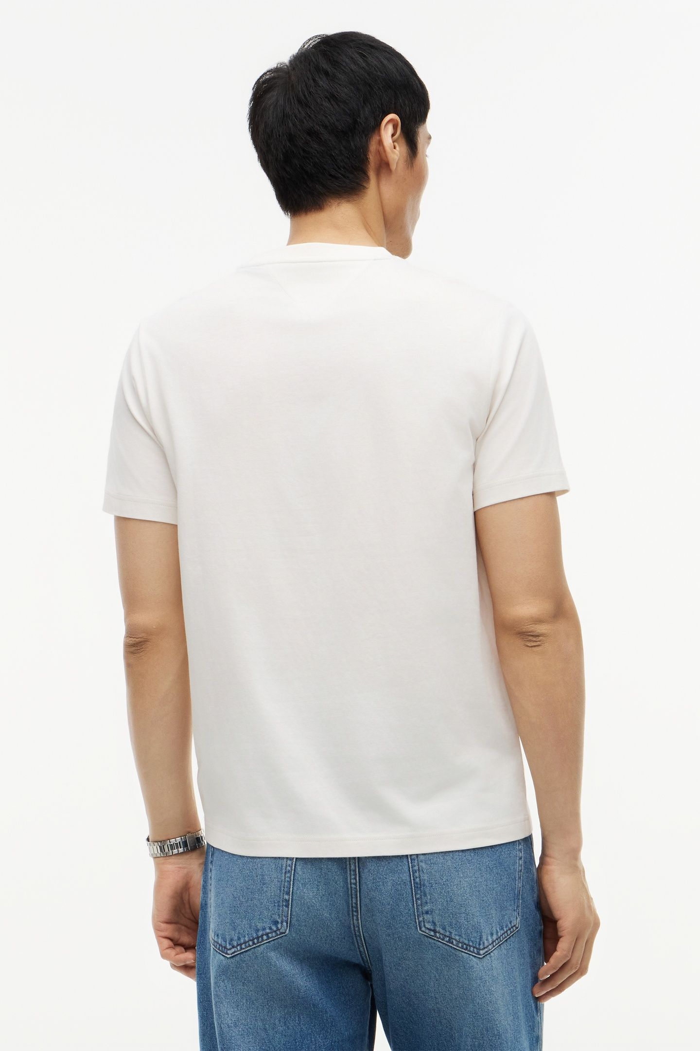RWB PLACED STRIPE REGULAR FIT IVORY PETAL 2