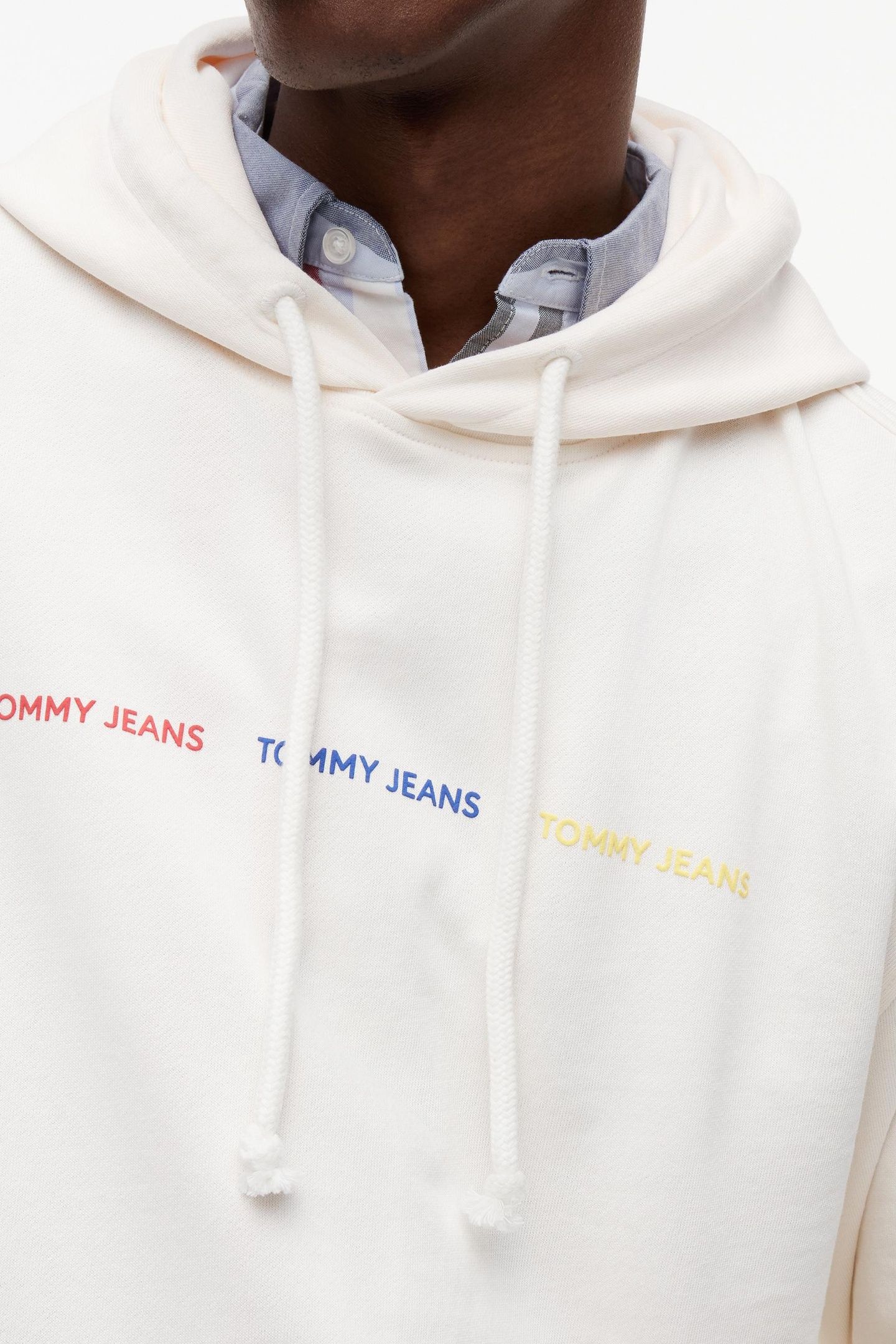 REGULAR REPEAT HOODIE ANCIENT WHITE 5